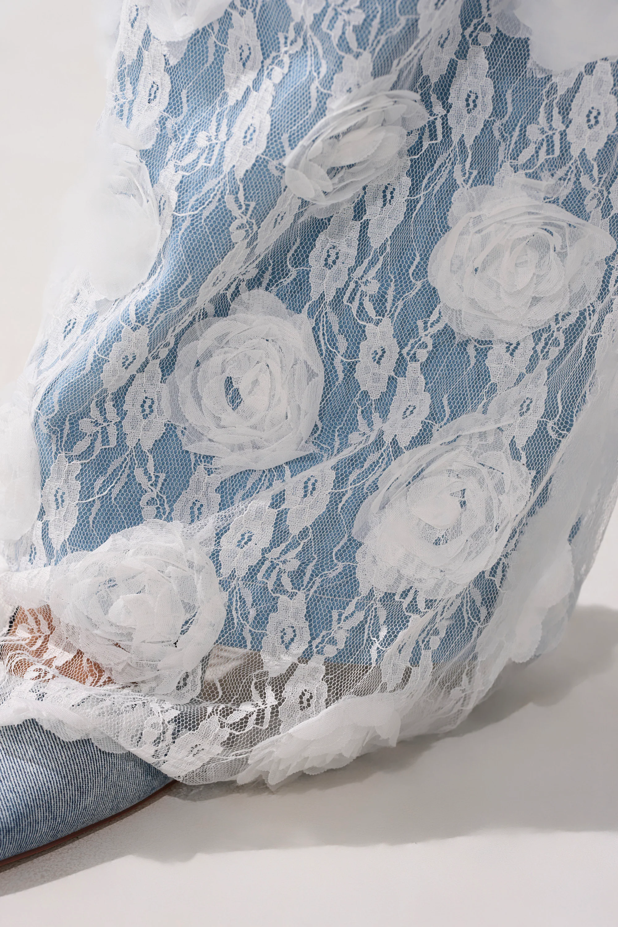 FOLLOW MY LEAD APPLIQUE WIDE LEG DENIM - Image 8