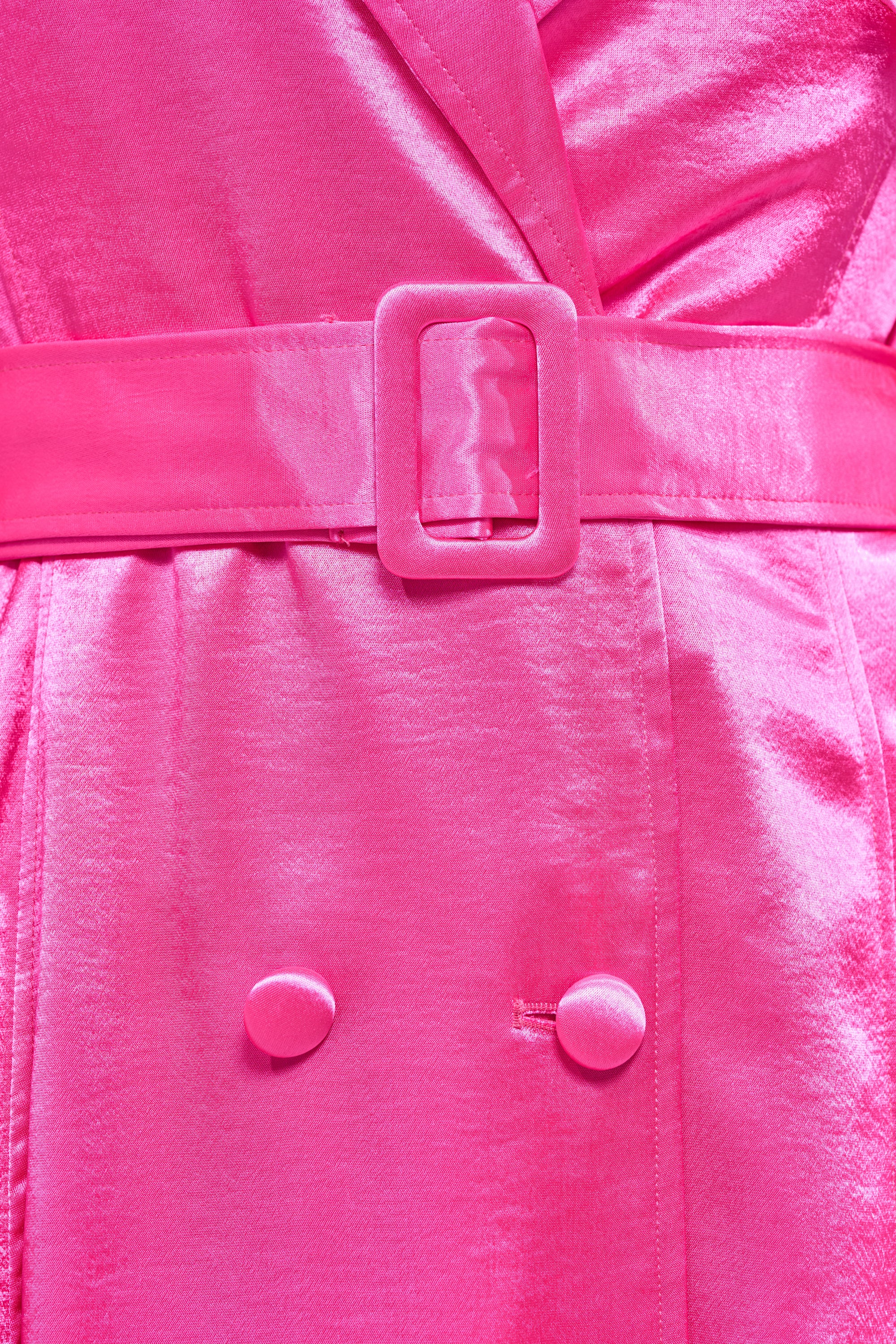 FOR THE DRAMA SATIN TRENCH - Image 9