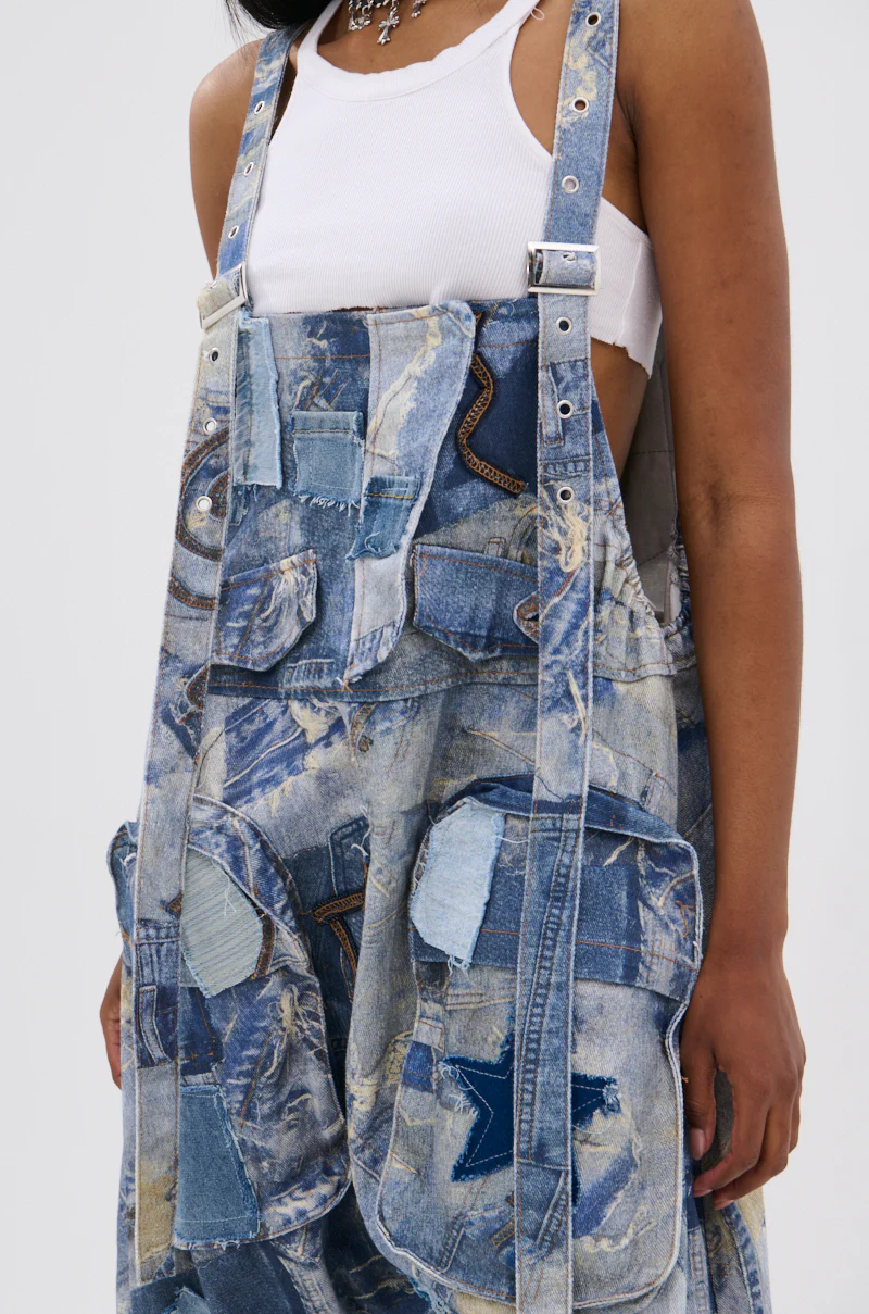 FOR THE GRAM PATCHWORK OVERALLS - Image 9