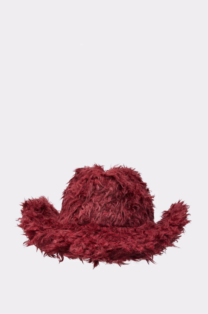 FOR THE VIBES FAUX FUR COWBOY HAT - Image 4