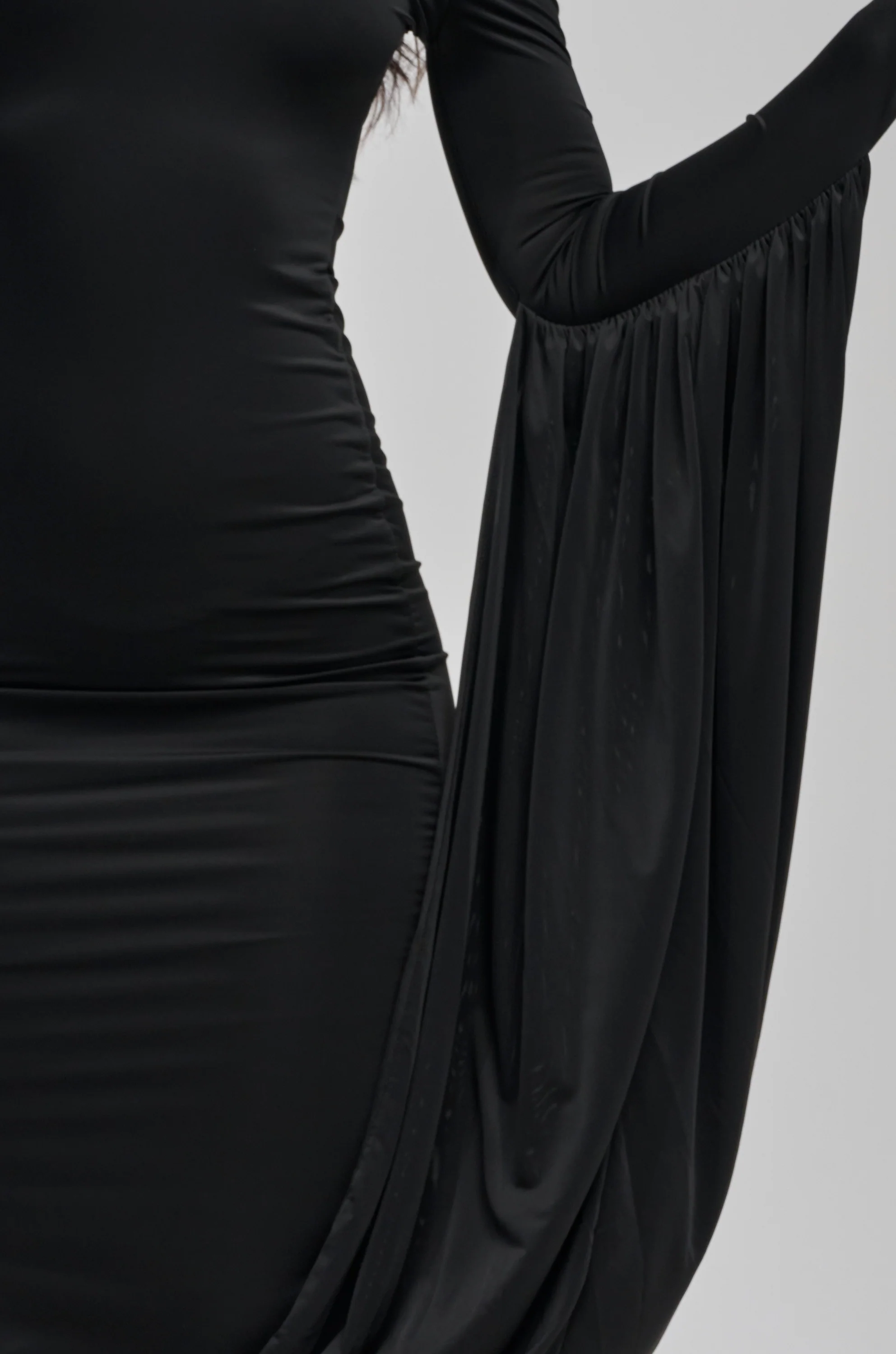 FOREVER FLIRTY ONE SHOULDER WINGED MIDI DRESS - Image 10