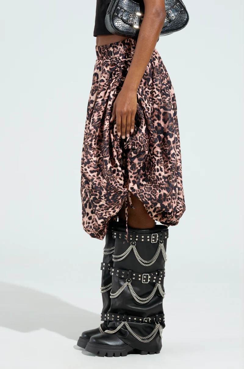FREE AS CAN BE SKIRT IN CHEETAH - Image 5