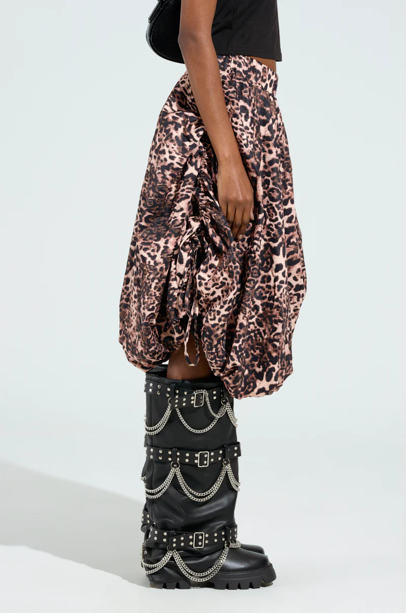 FREE AS CAN BE SKIRT IN CHEETAH - Image 6