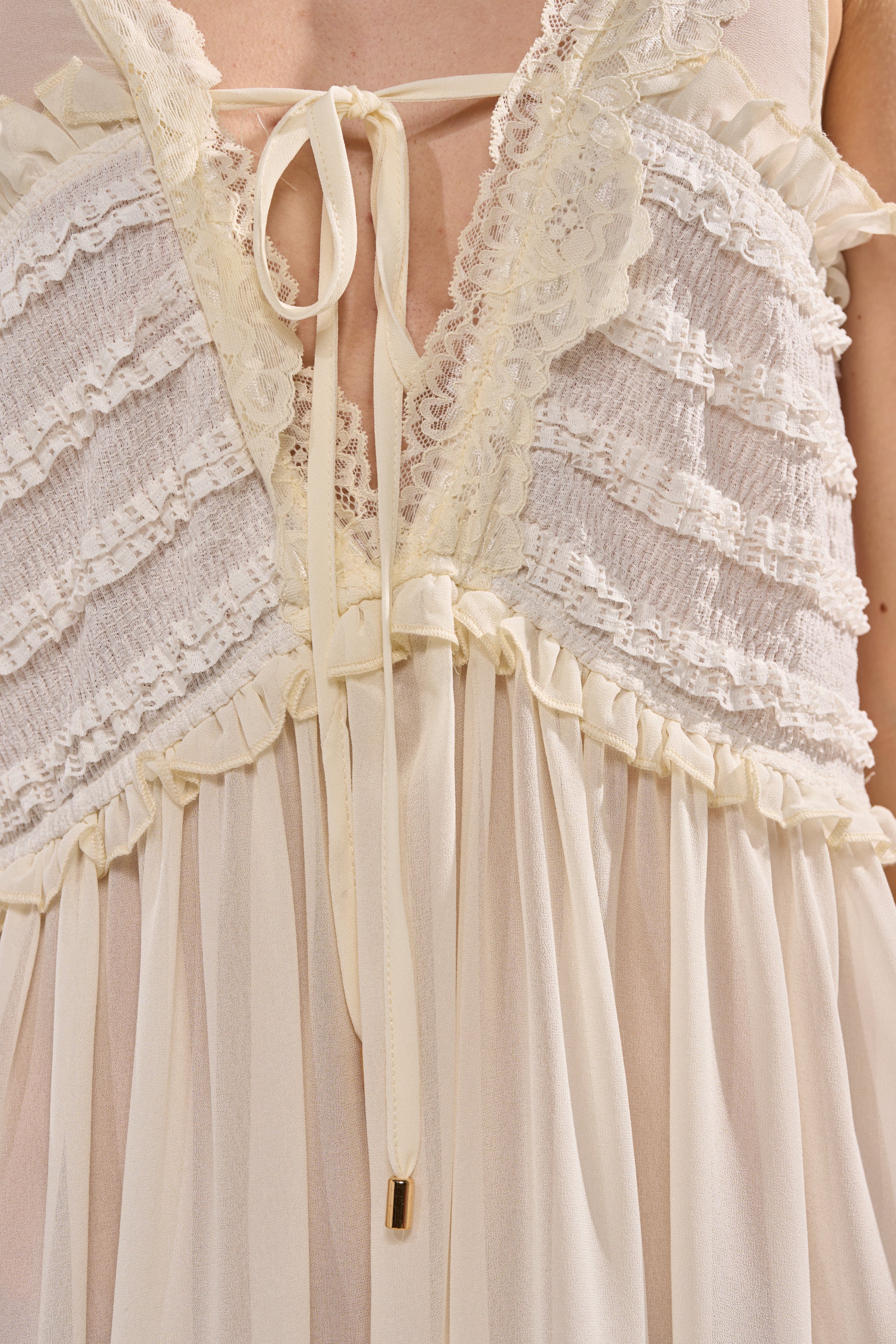 FREE SPIRIT LACE MINI DRESS - Image 6