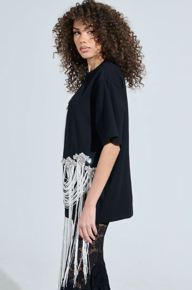 FRINGE DRAPED TOP - Image 5