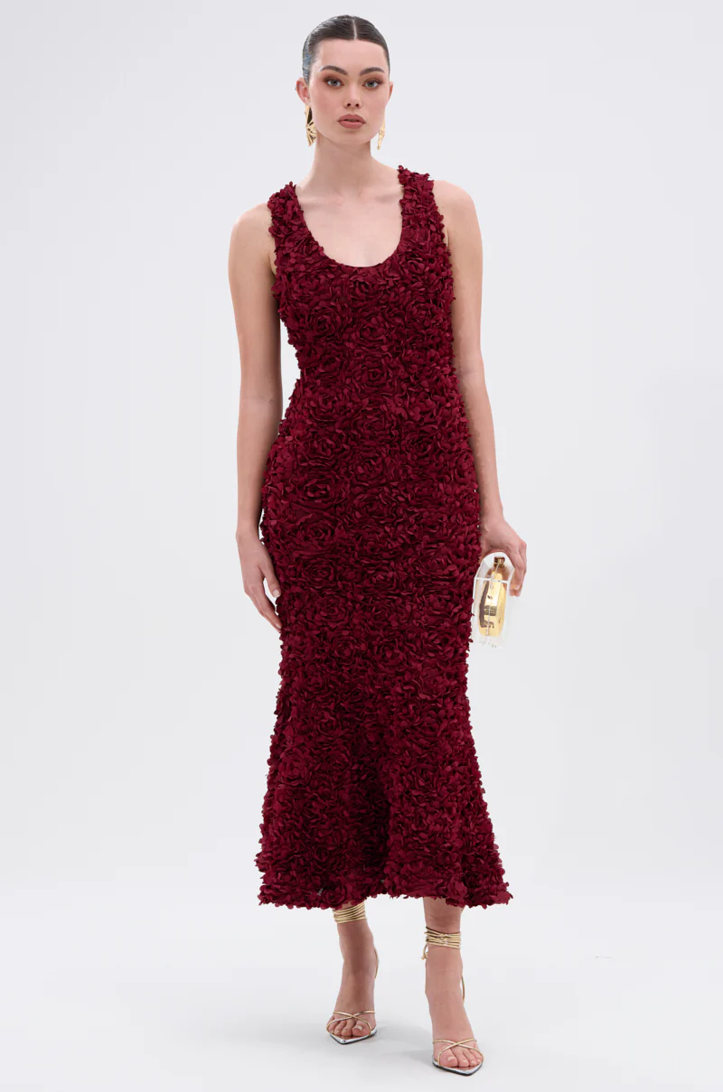GARDEN PARTY FLORAL MIDI DRESS - Image 2