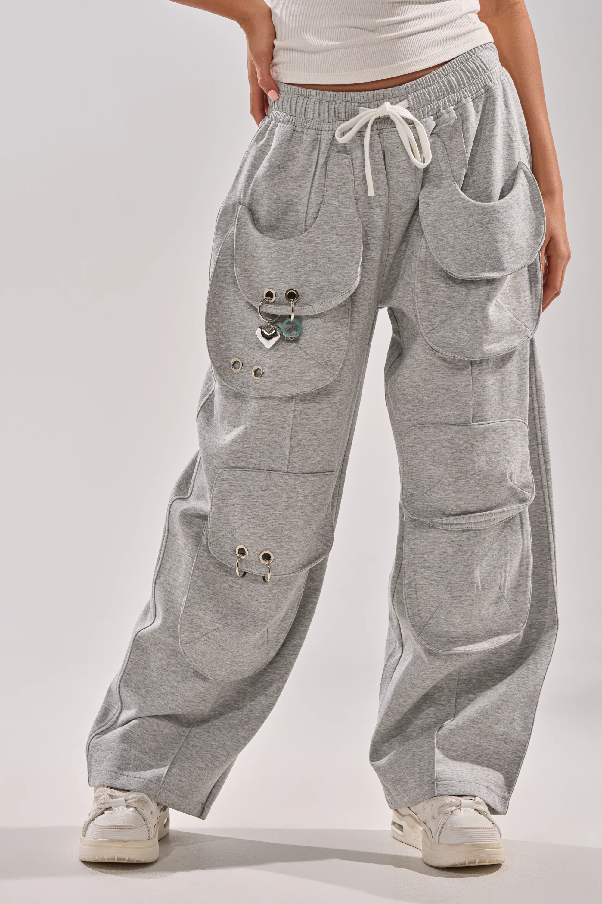 GET WITH IT WIDE LEG CARGO JOGGER - Image 3