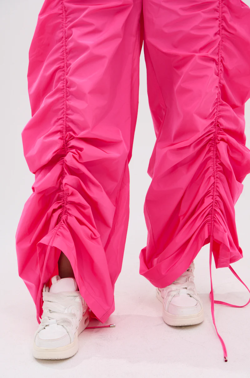 GIRL ON FIRE RUCHED JOGGER - Image 8