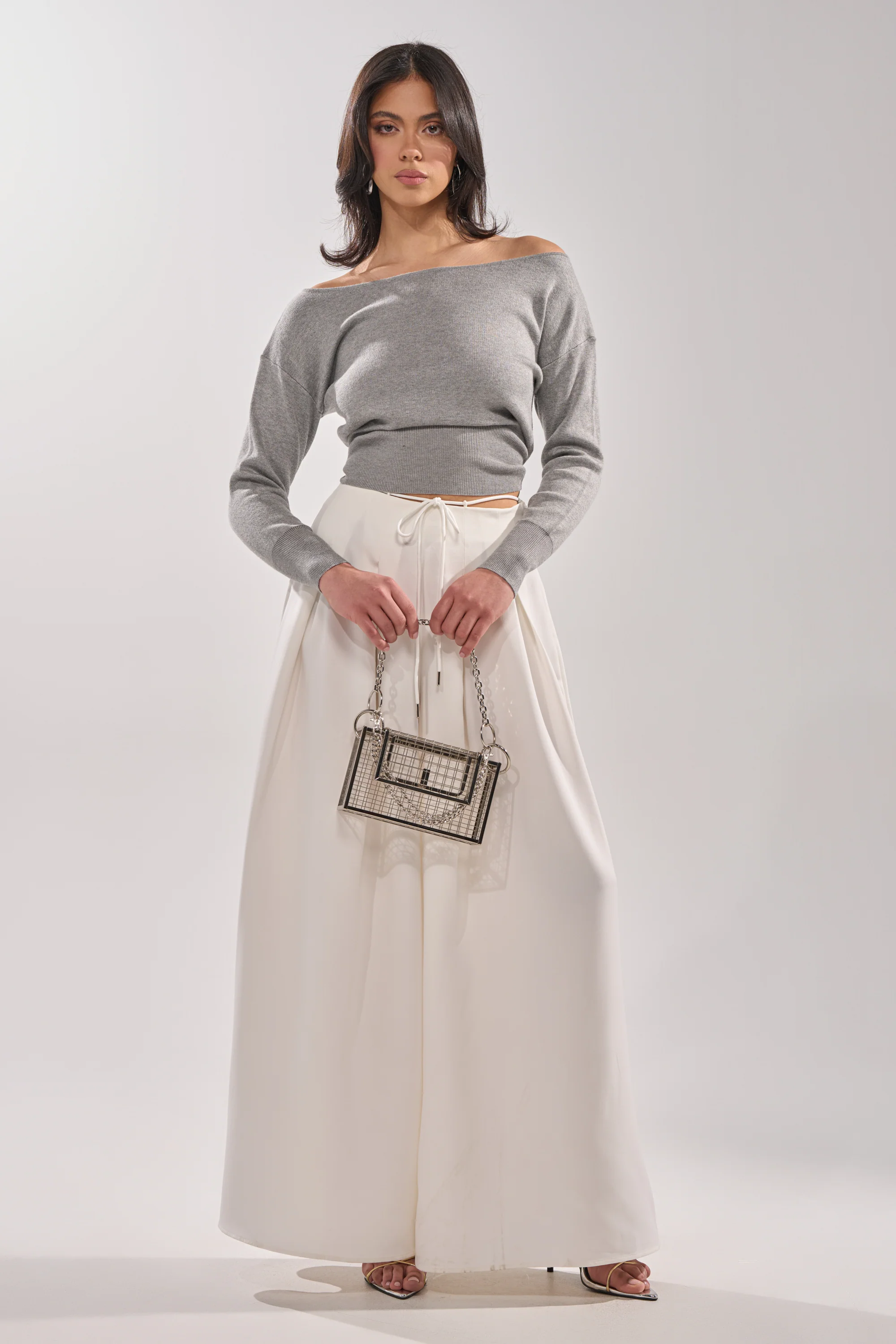 GLORIOUS PLEATED WIDE LEG TROUSER - Image 5