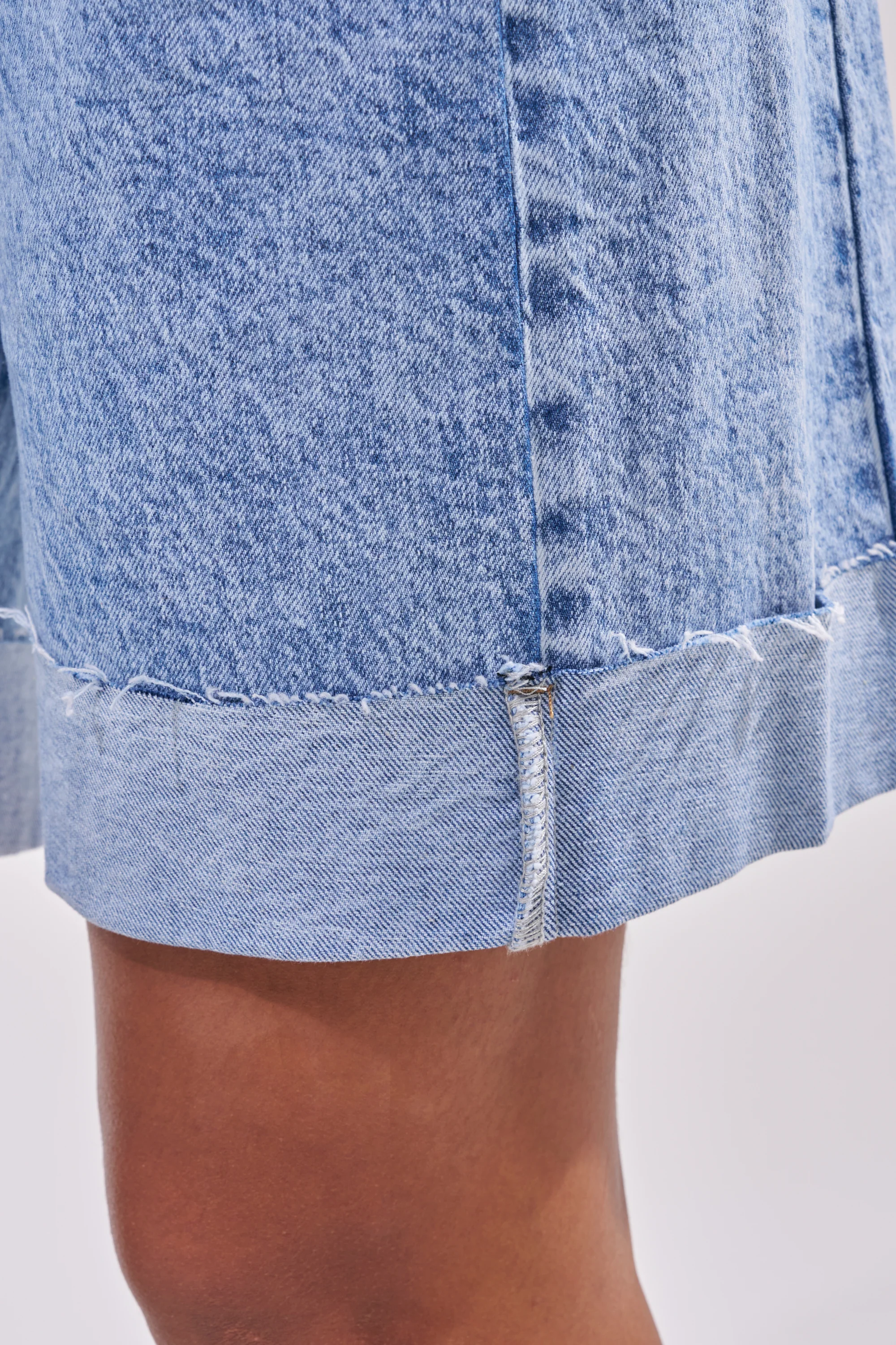 GONE BAD DENIM BERMUDA SHORT - Image 9