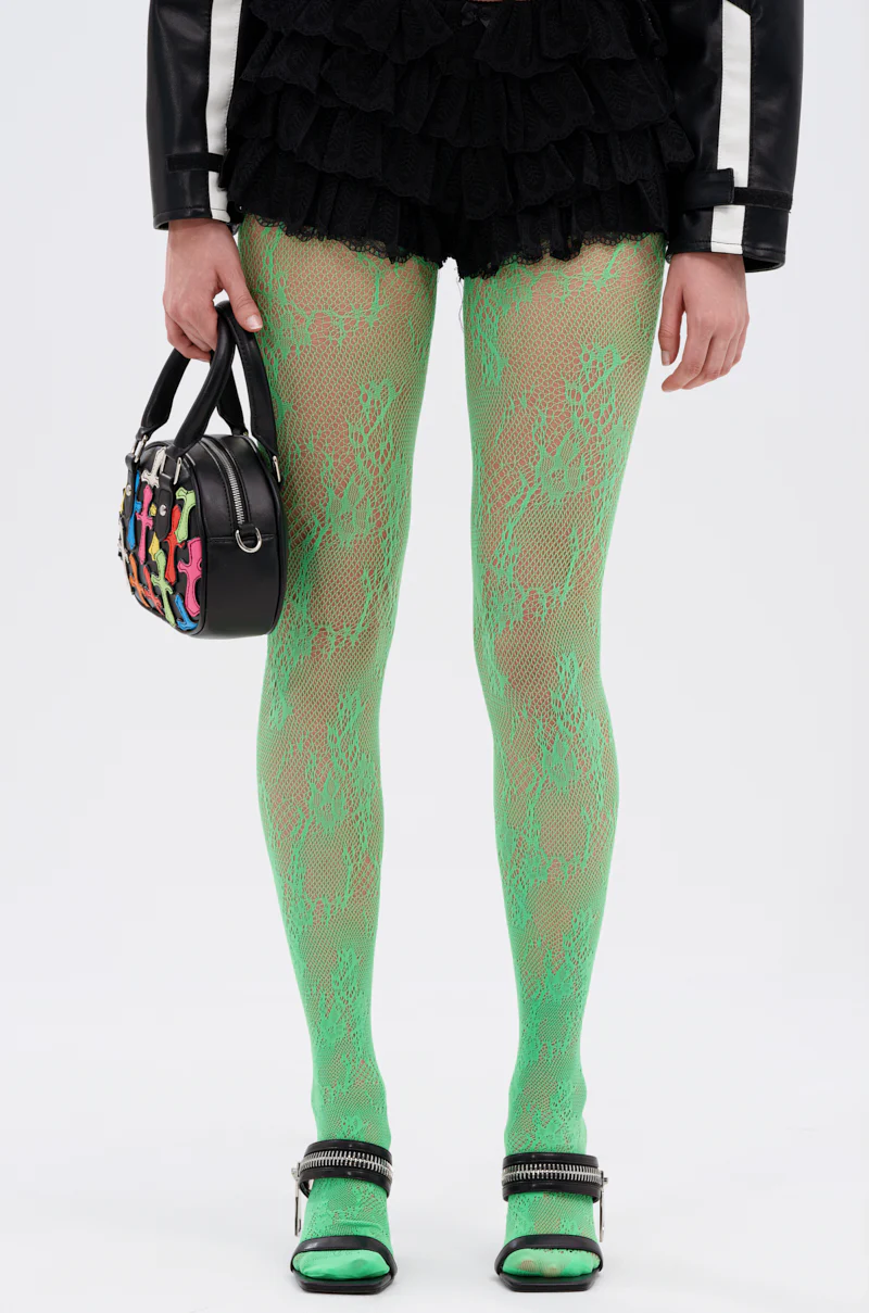 GREEN WITH NO ENVY TIGHTS - Image 4