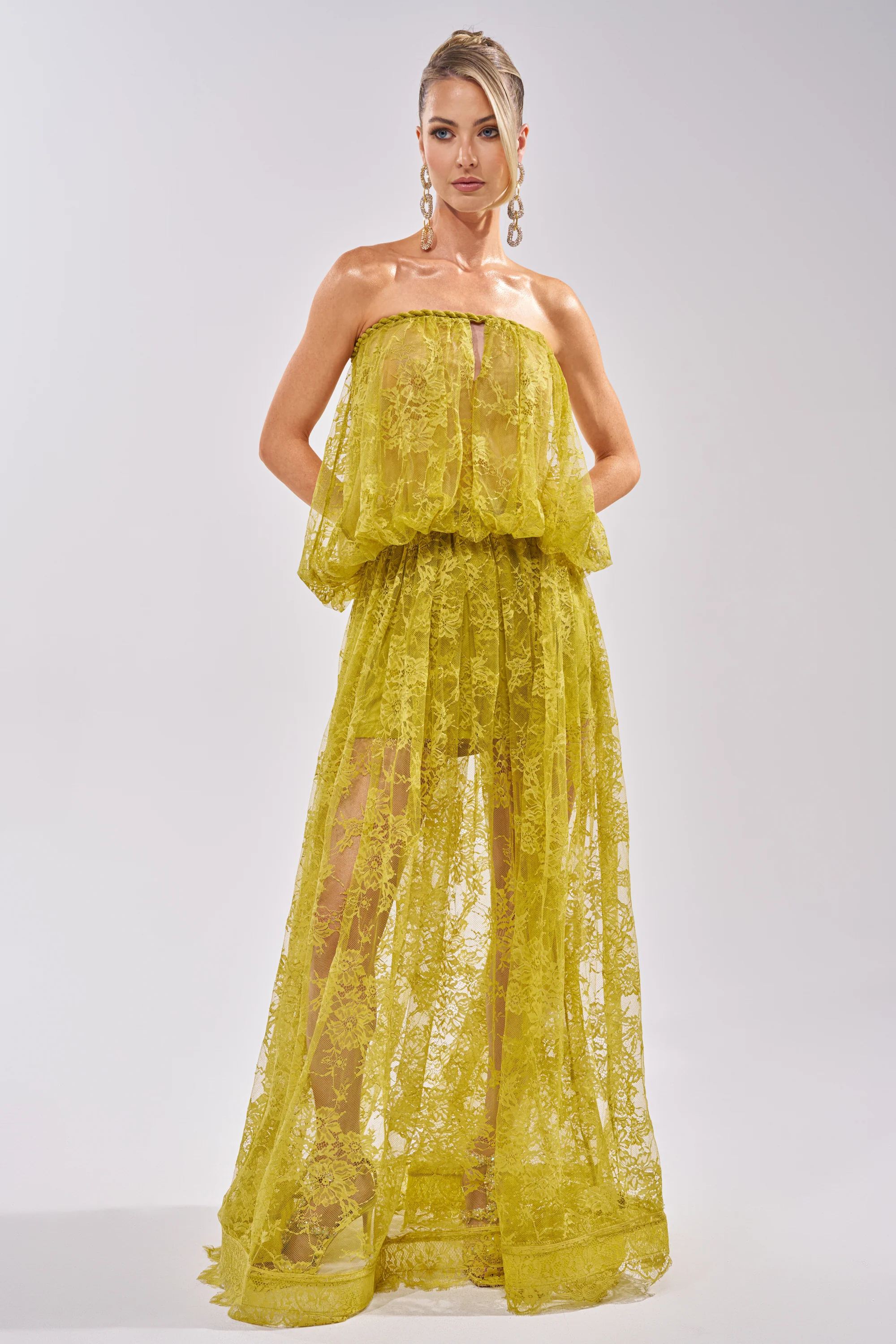 HANNAH LACE MAXI SKIRT - Image 8