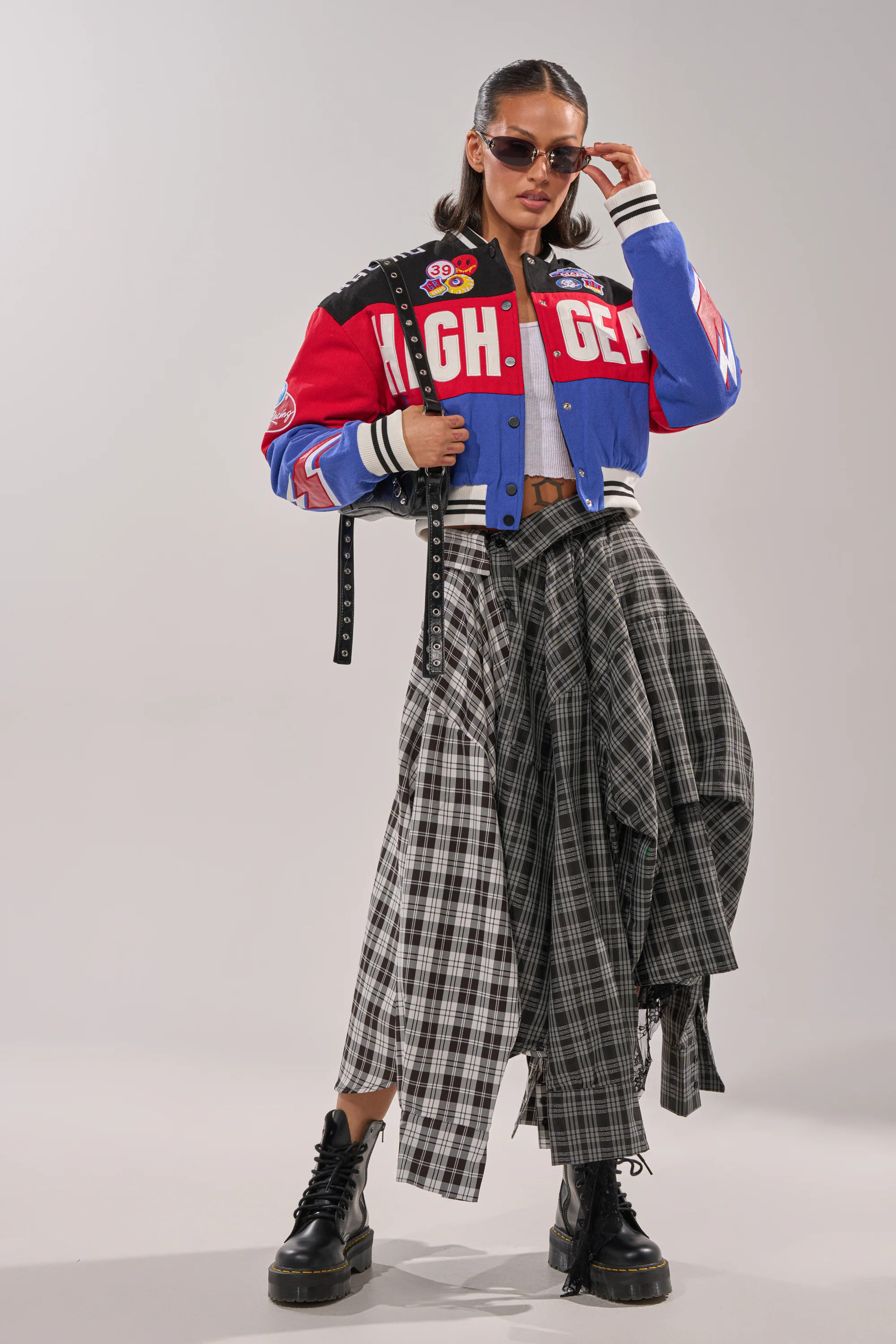 HIGH GEAR EMBROIDERED BOMBER - Image 9