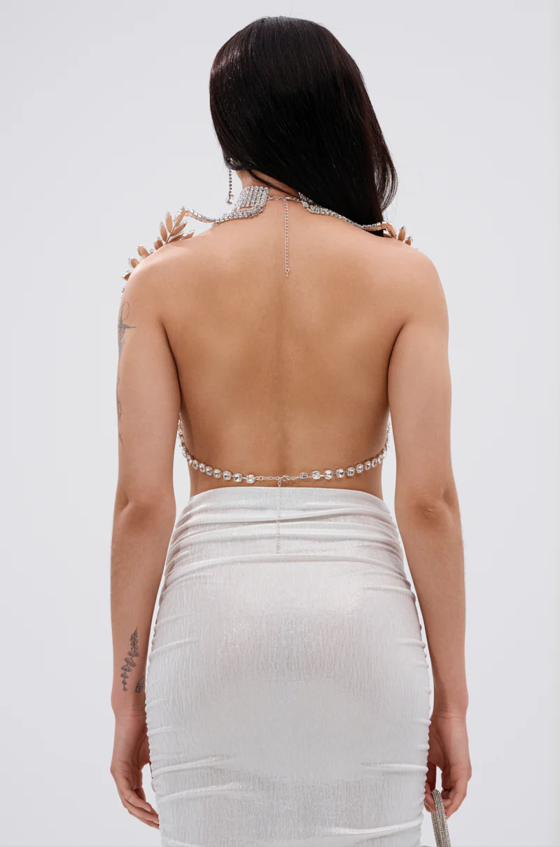 ICE QUEEN RHINESTONE TOP - Image 8