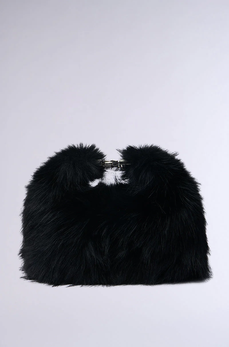 IM THE ONE MINI FUR PURSE