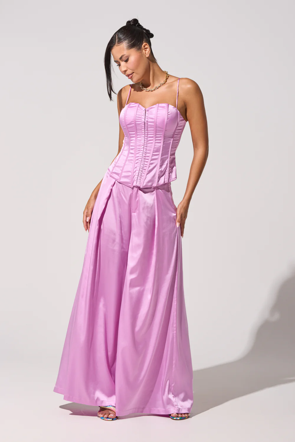 IN FULL BLOOM LIGHT PURPLE TROUSER - Image 7