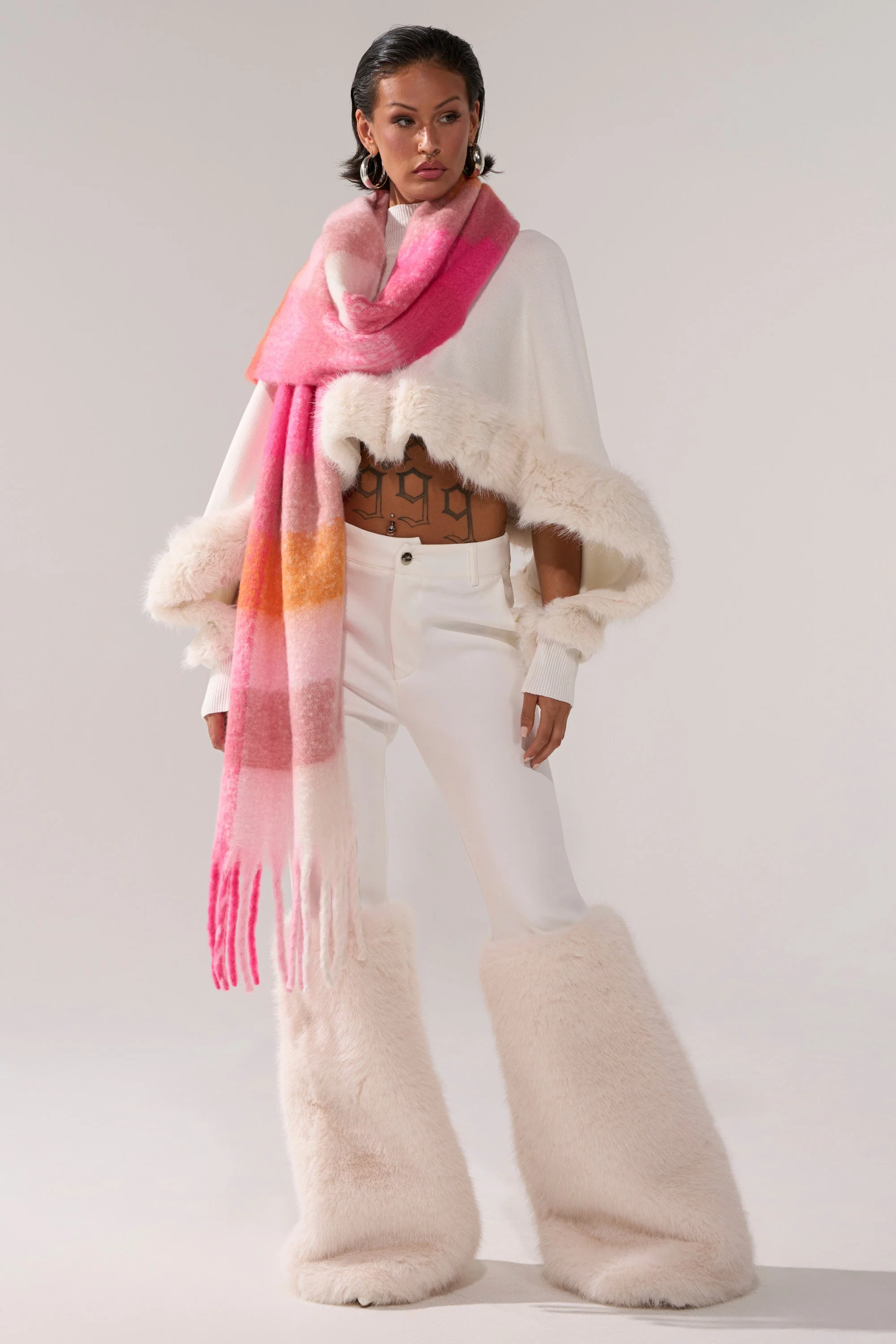 IN MILAN BLANKET SCARF - Image 3