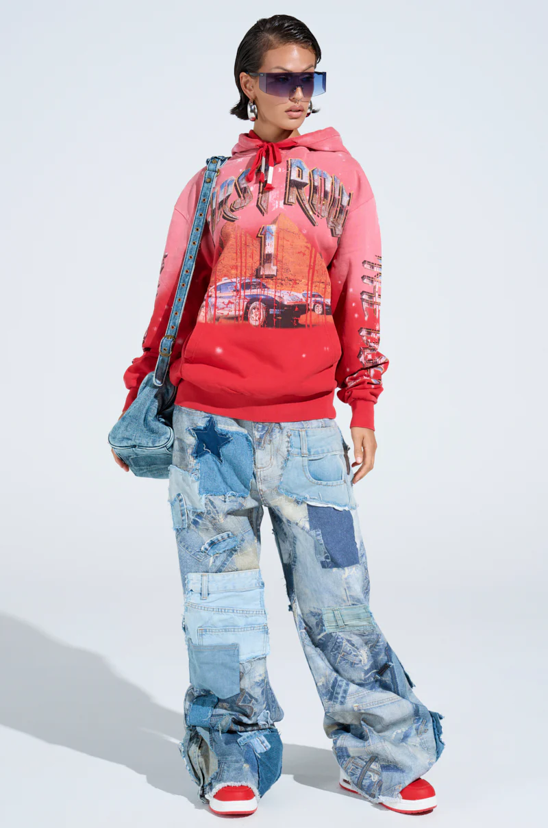 IN THE FAST LANE HOODED SWEATSHIRT - Image 6