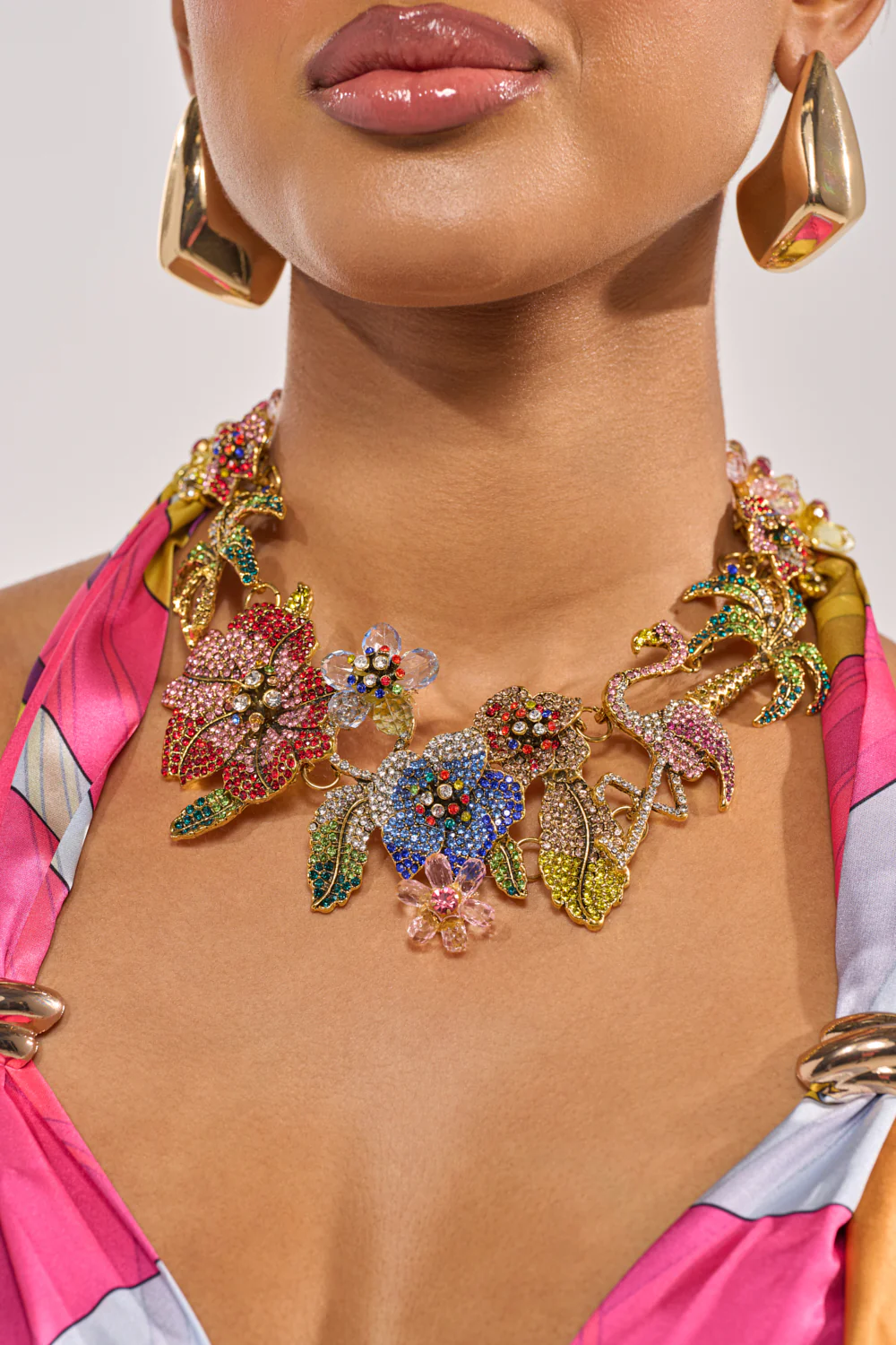 IN THE GARDEN STATEMENT NECKLACE - Image 2