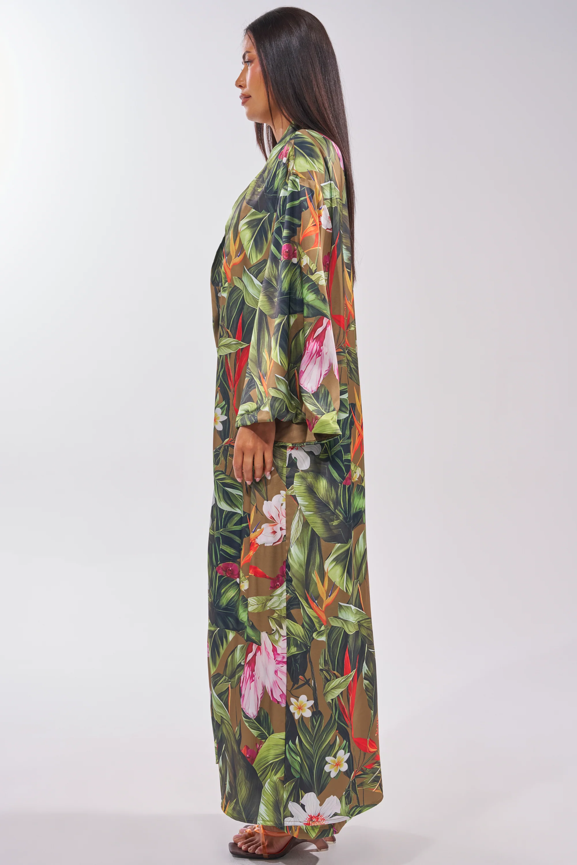 INTO THE WILD FLORAL DUSTER - Image 4