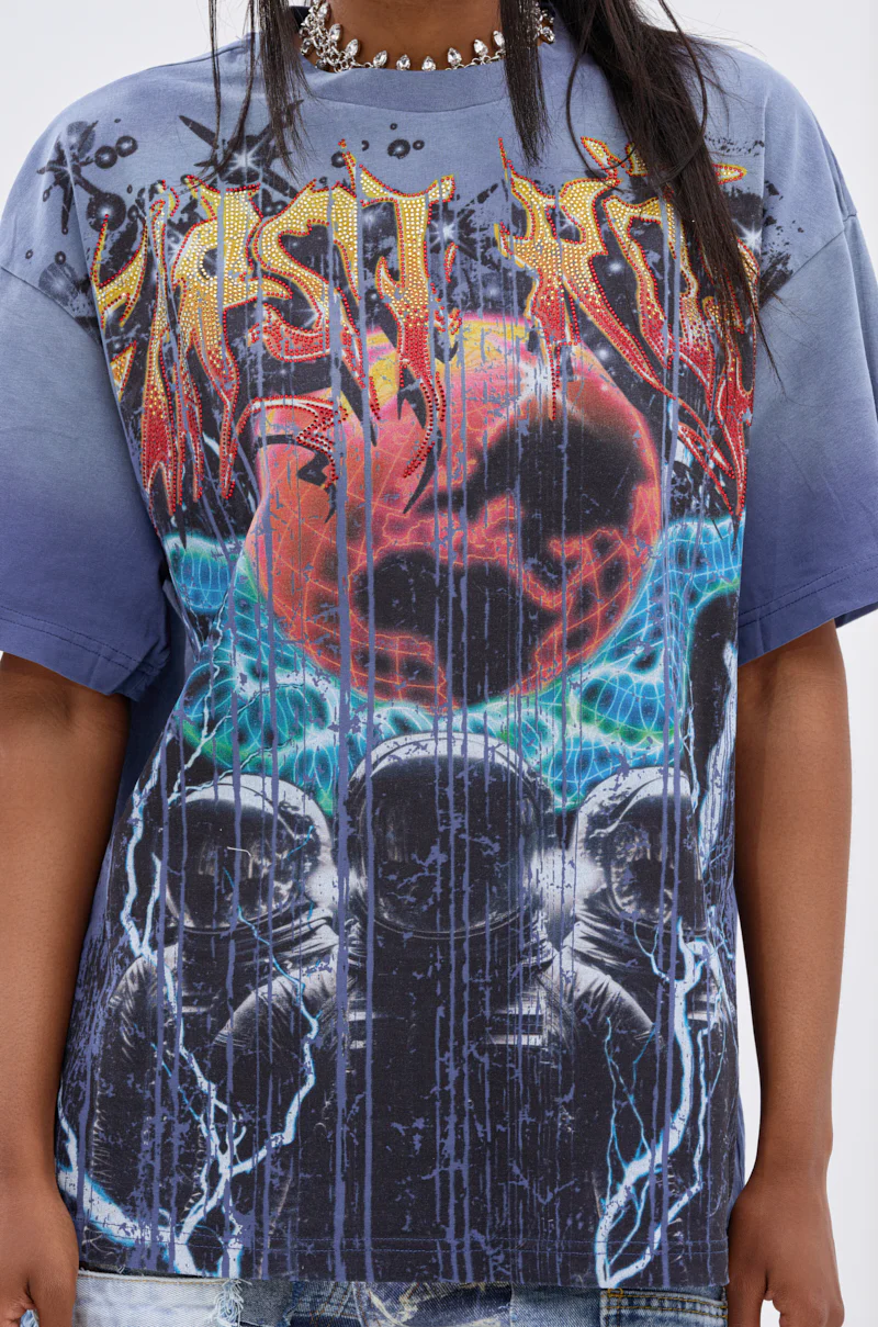 IRREVERENT OVERSIZED GRAPHIC TEE - Image 7