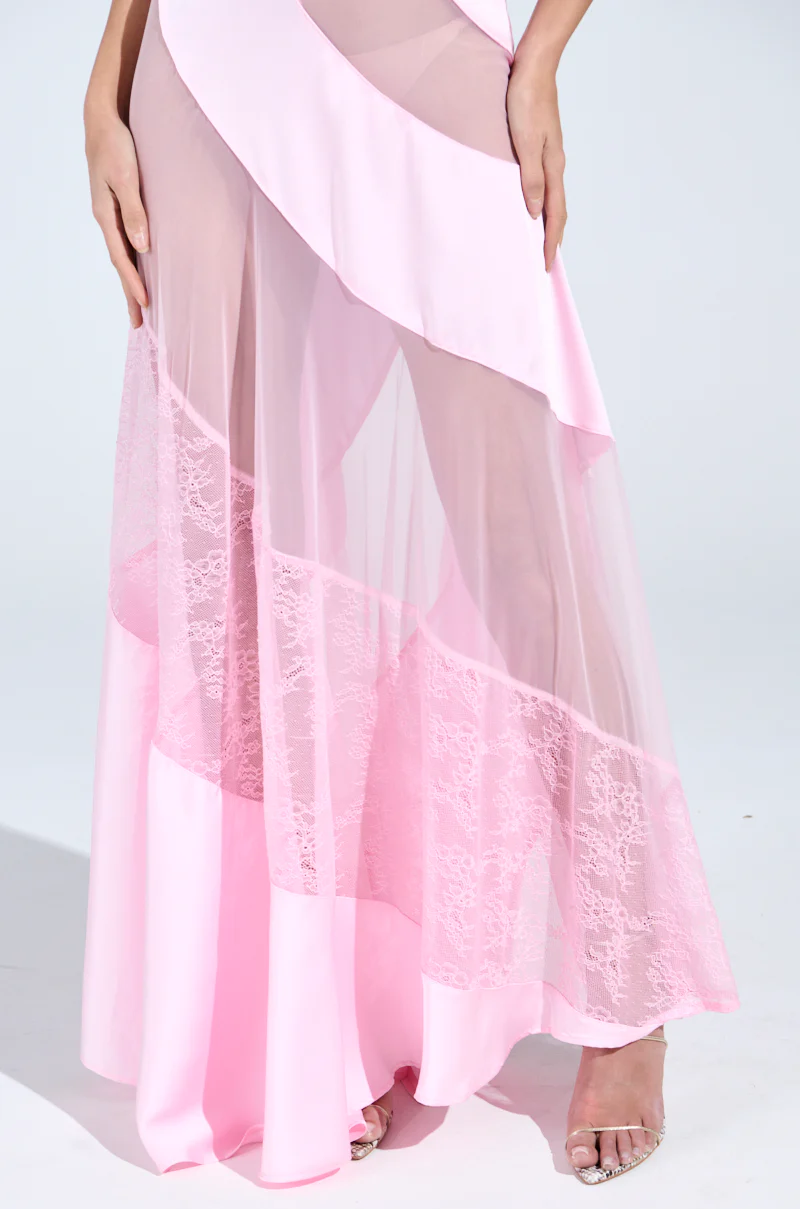 ISABELLA SATIN MAXI DRESS - Image 7
