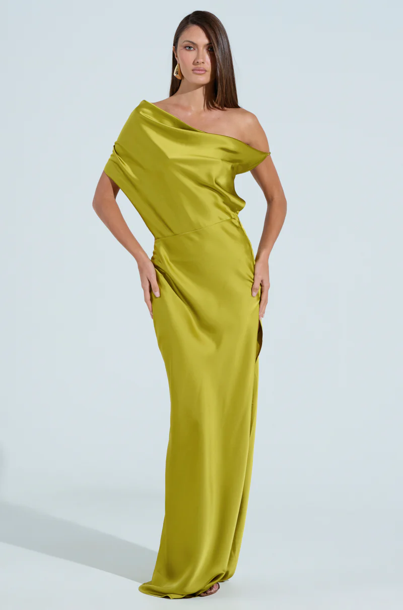 ISLA SATIN MAXI DRESS - Image 3