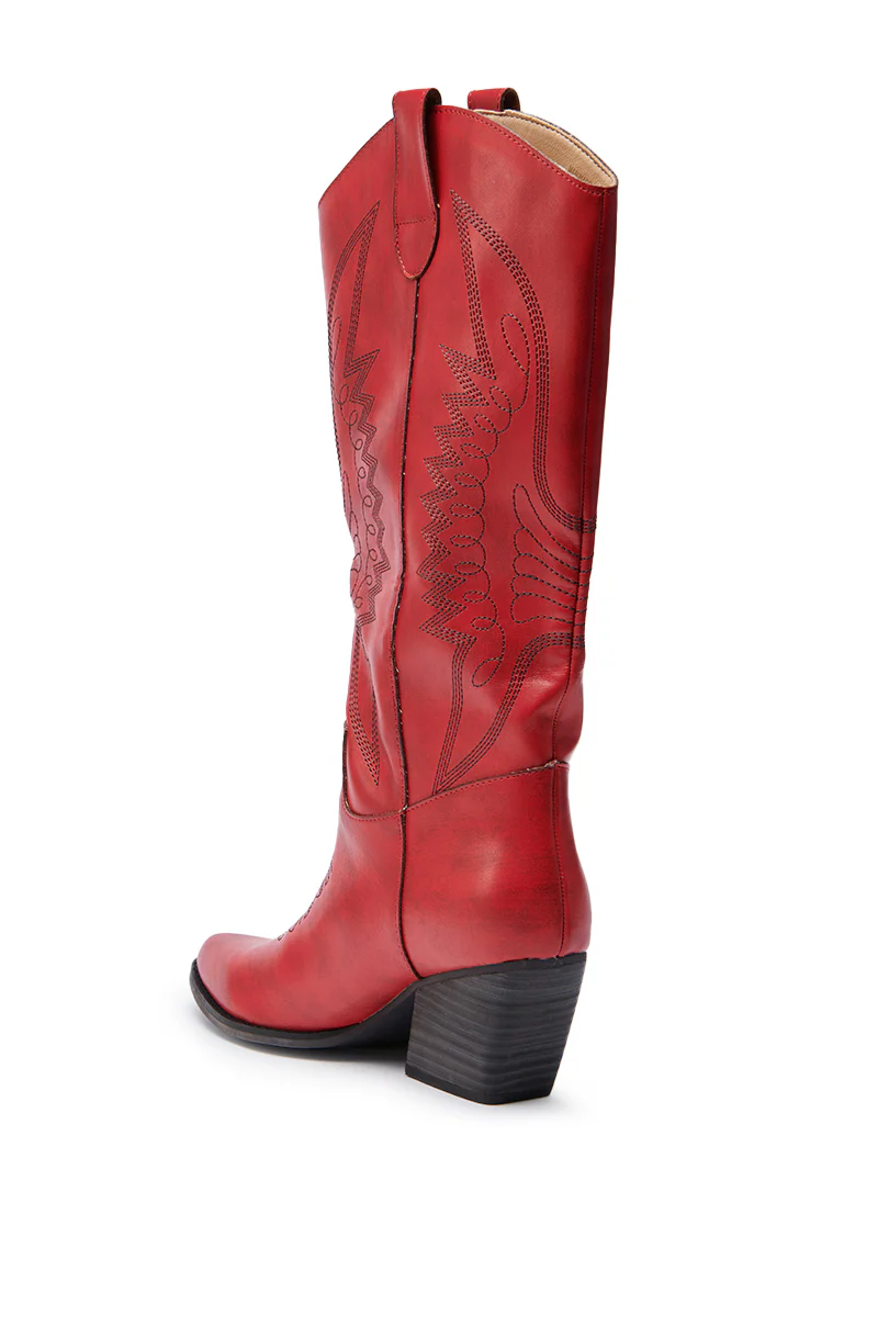 IZABELLA WATERMELON WESTERN BOOT - Image 7