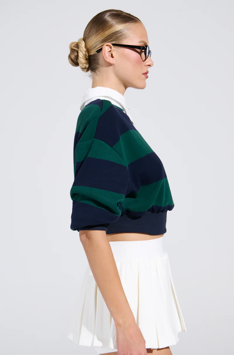 JULIANA STRIPE SWEATSHIRT - Image 4