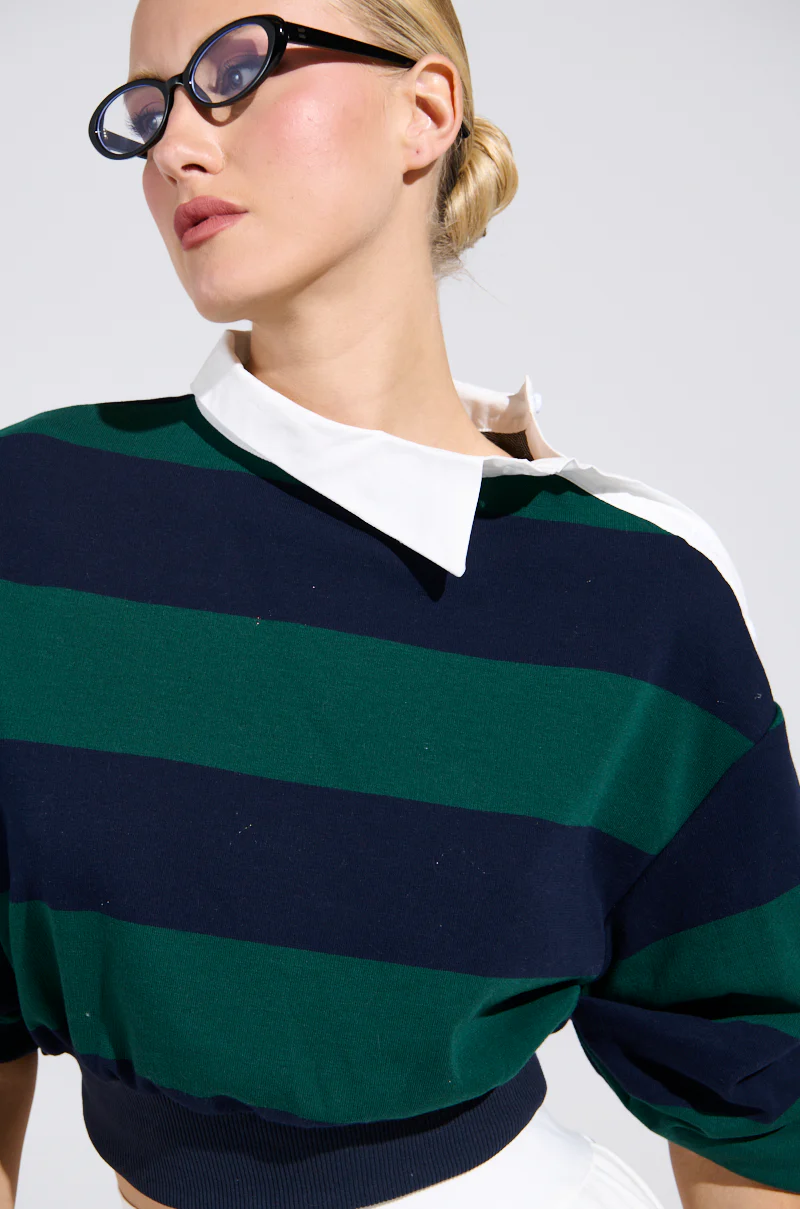 JULIANA STRIPE SWEATSHIRT - Image 7