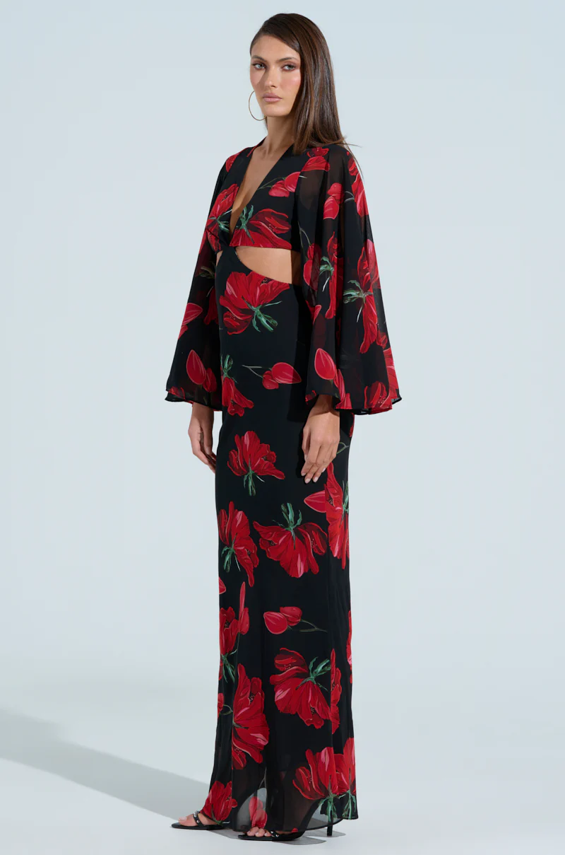 JUNIPER PRINTED MAXI DRESS - Image 3
