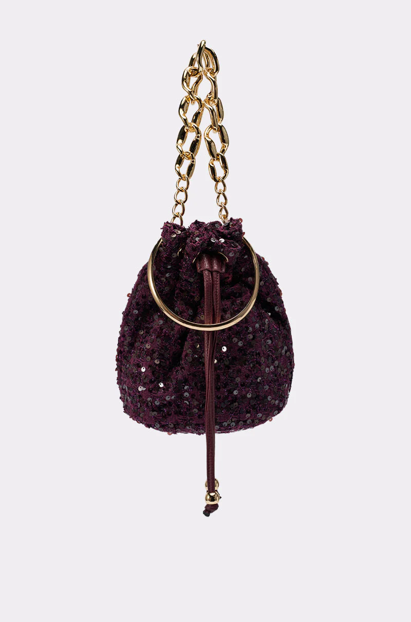 KARY TWEED BUCKET BAG - Image 6