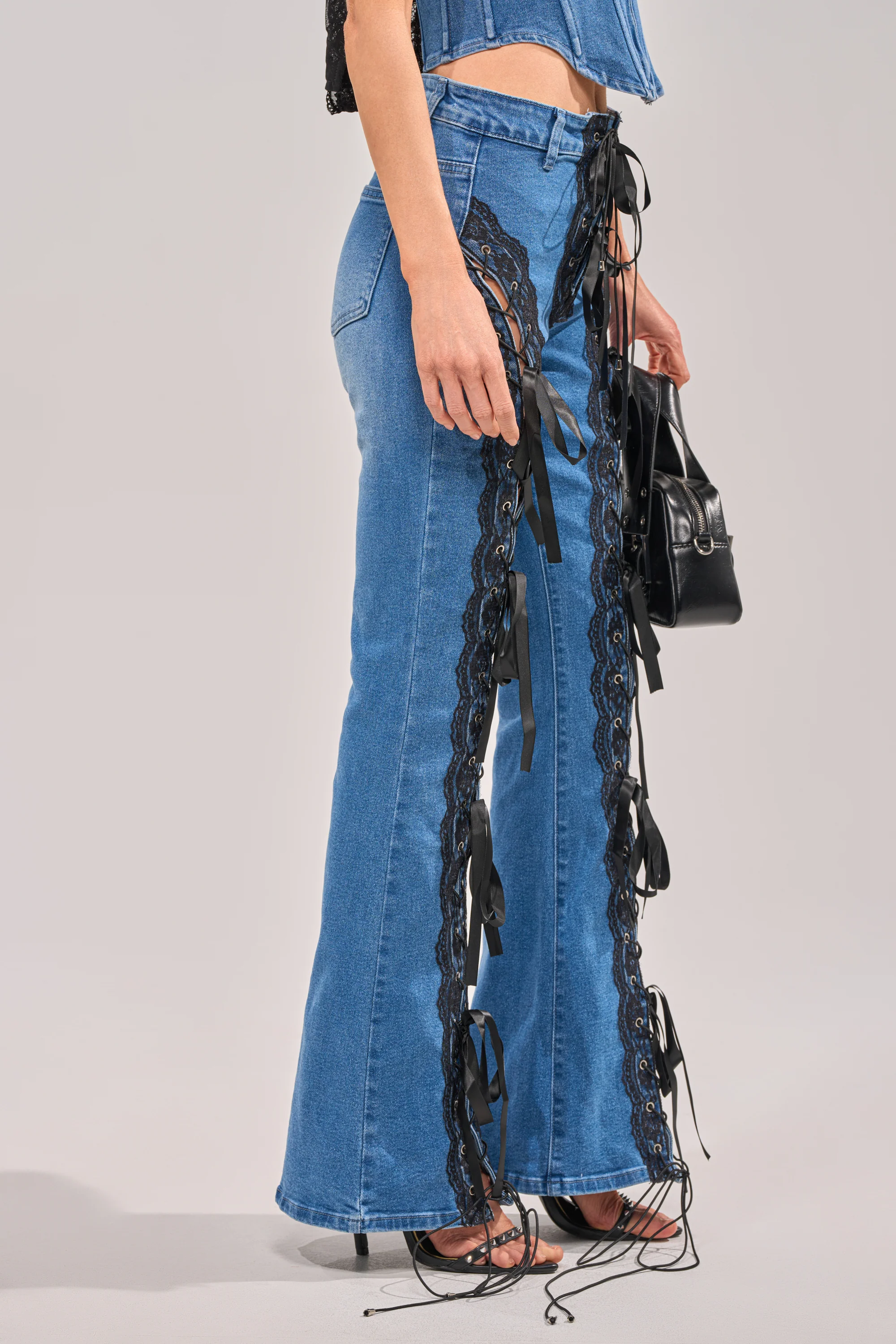 LACED UP DENIM - Image 3