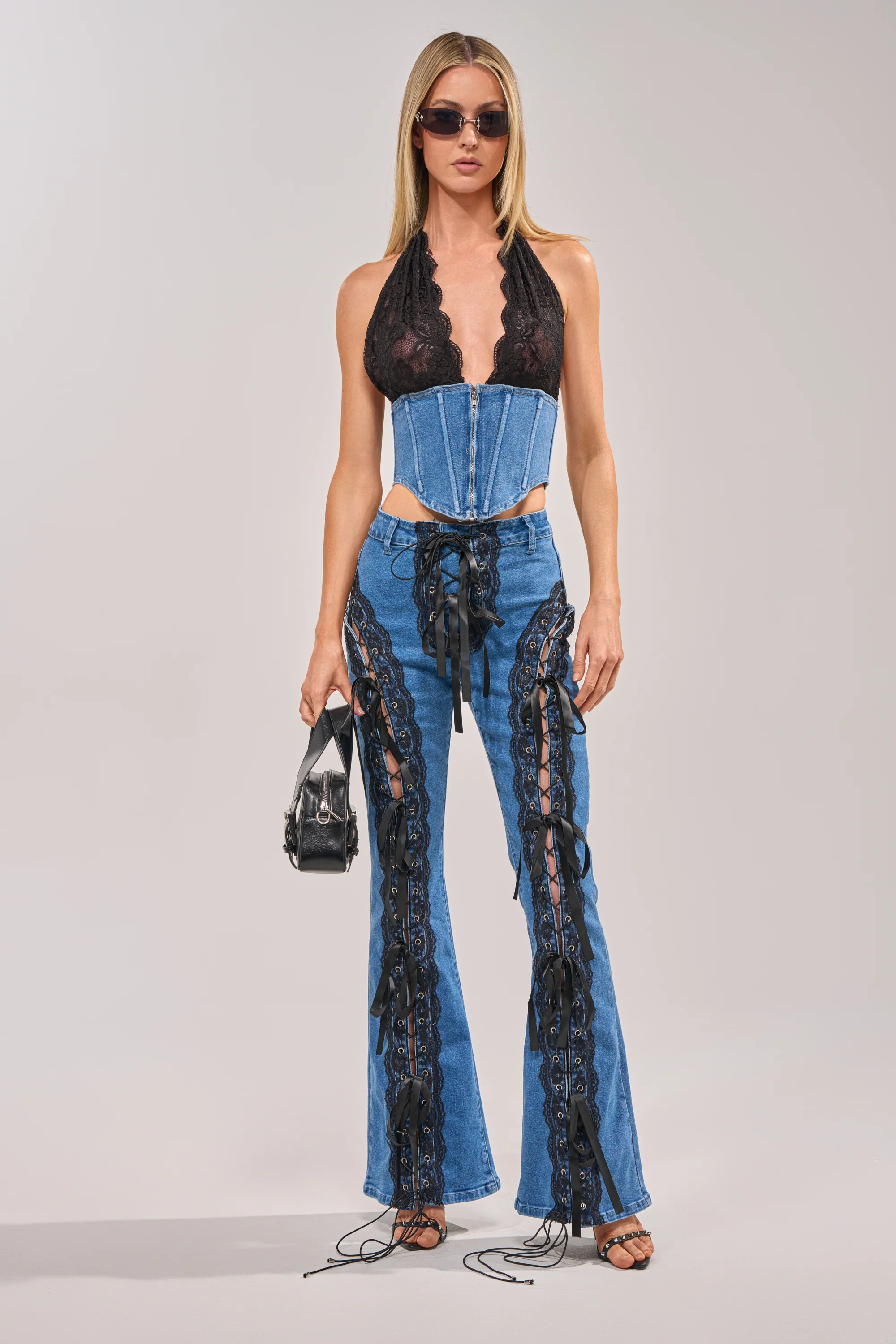 LACED UP DENIM - Image 6
