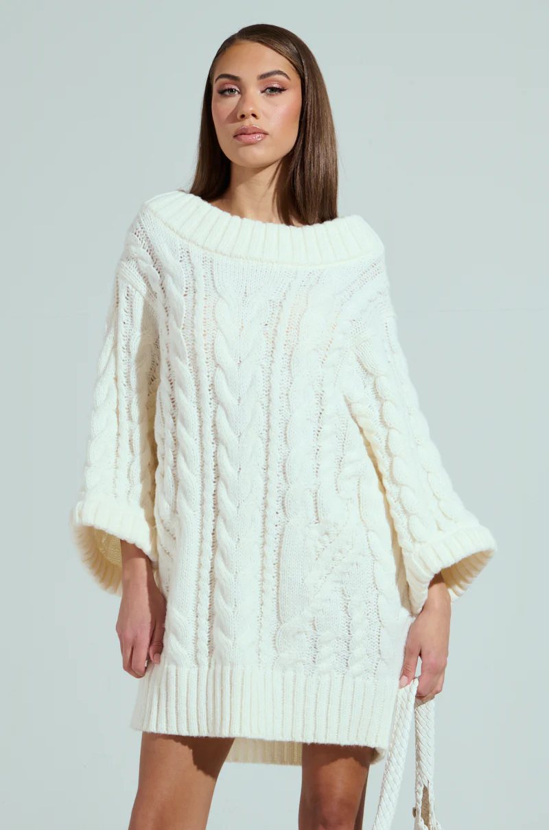 LALA LOVE YOU SWEATER DRESS - Image 2