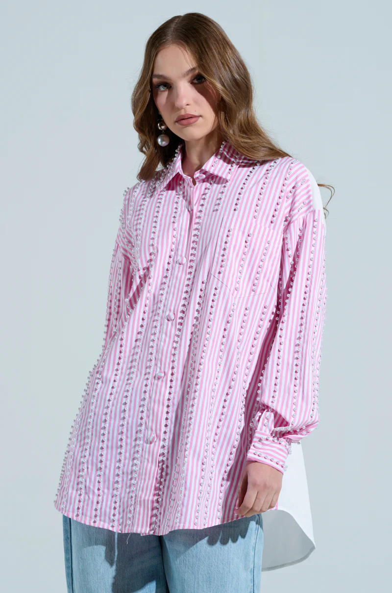 LANA BUTTON DOWN BLOUSE - Image 2