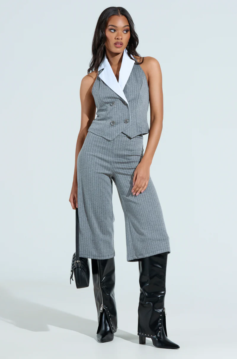 LANA PINSTRIPE SHORTS - Image 8