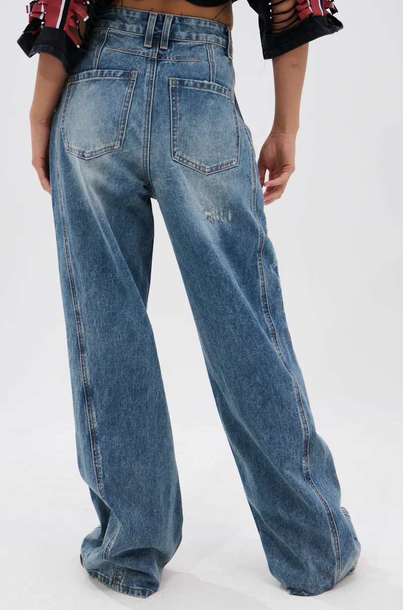 LEILA WIDE LEG JEANS - Image 3
