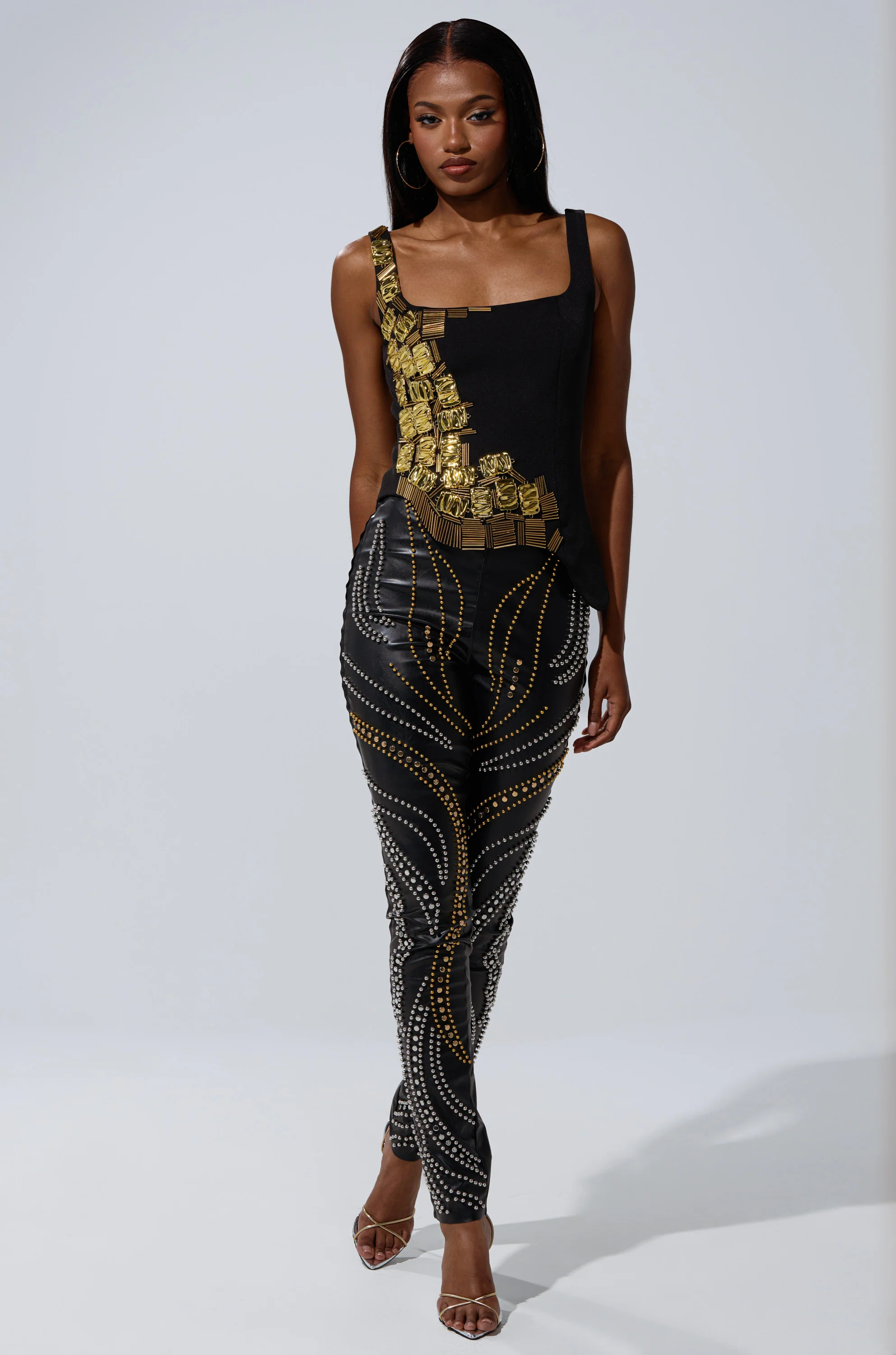 LETS GET FUNKY BEADED LEGGING - Image 6
