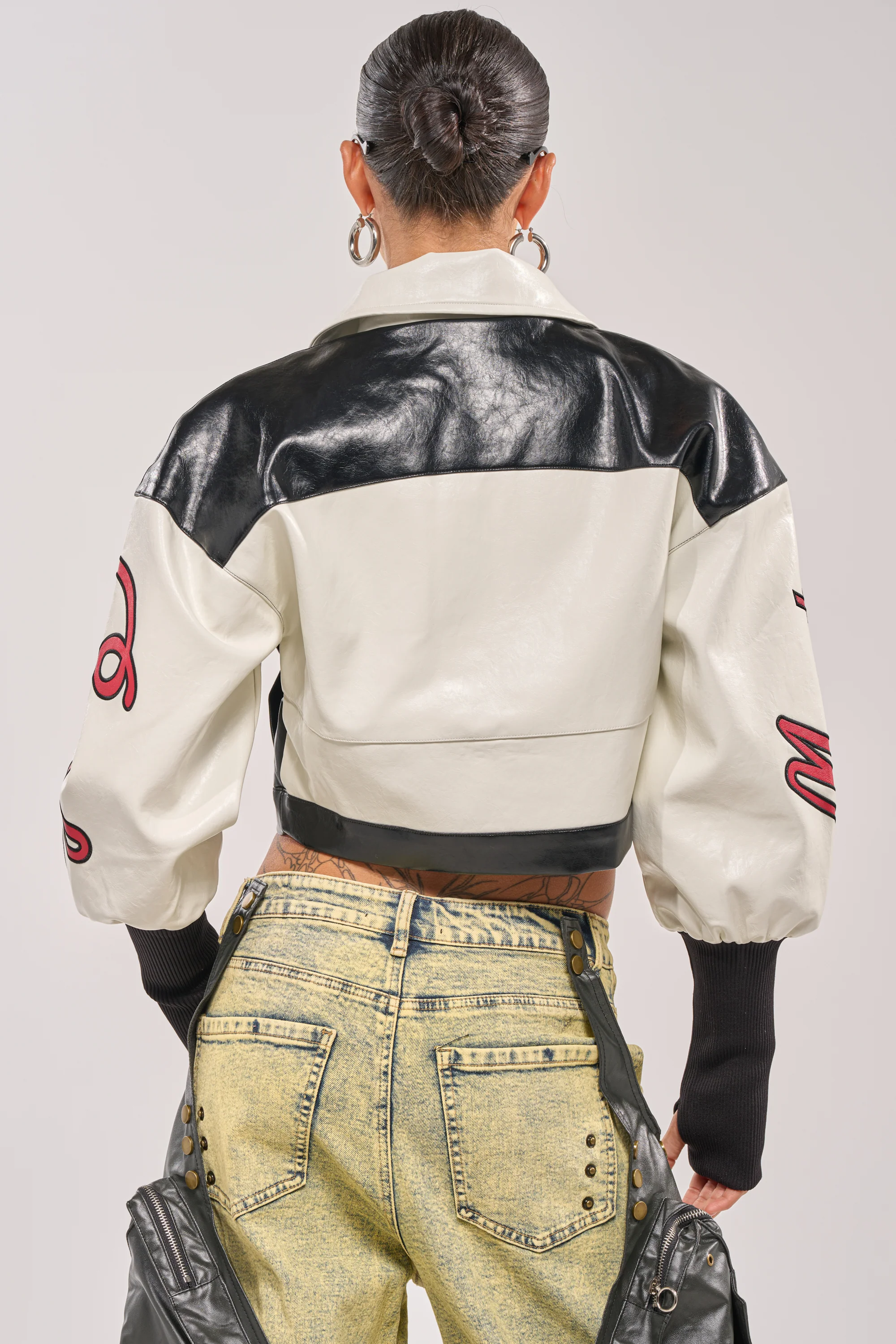 LET'S RACE EMBROIDERED BOMBER - Image 7