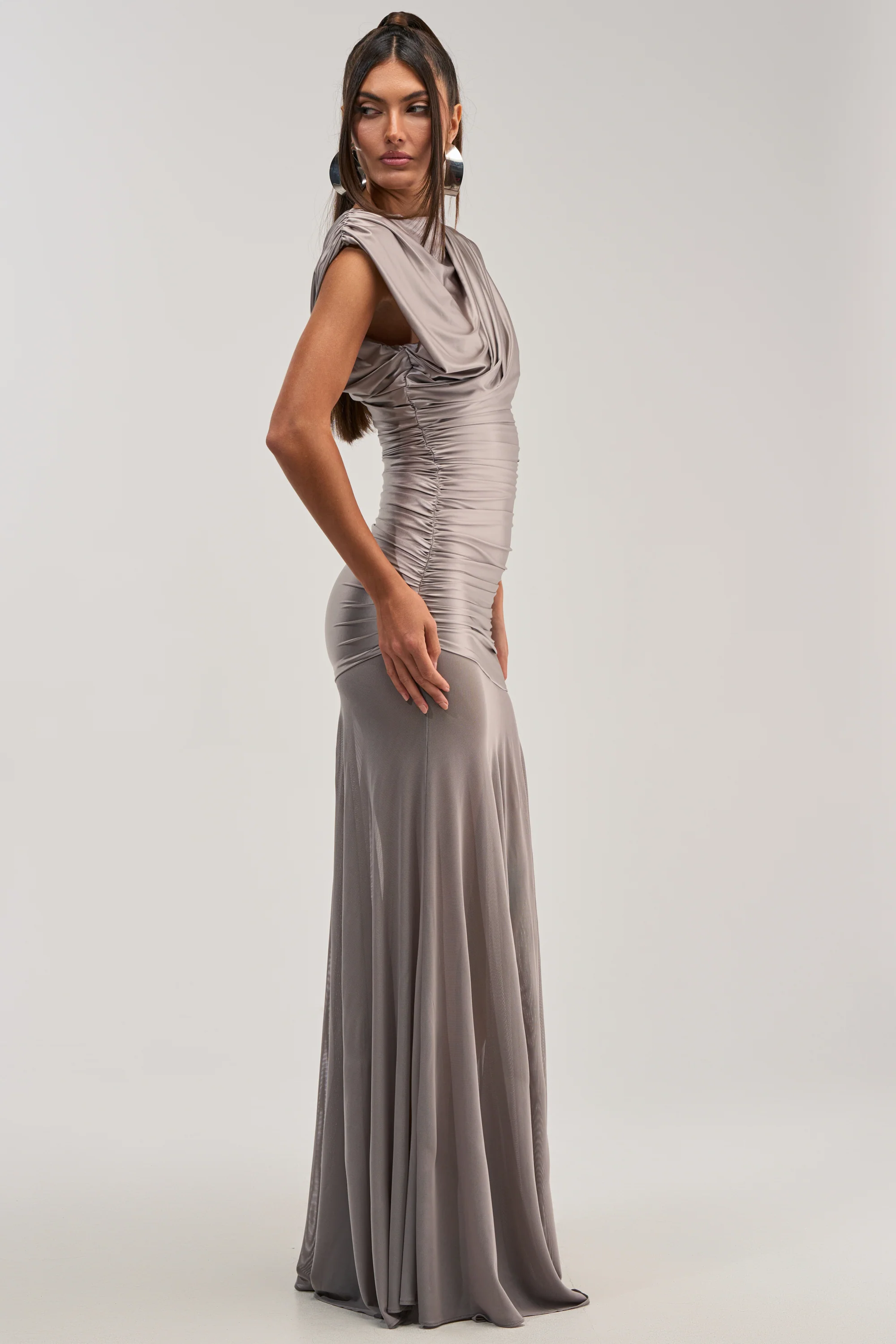 LIMITLESS SATIN MAXI DRESS - Image 4