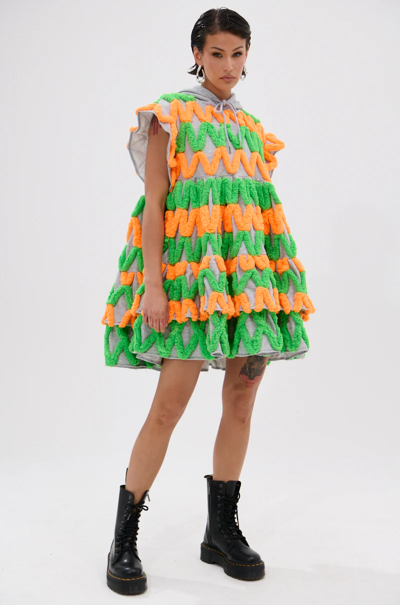 LOLO ZIGZAG MINI DRESS - Image 6