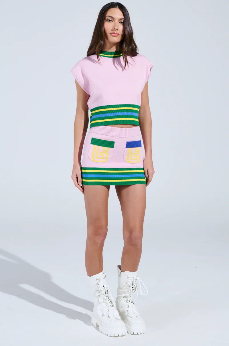 LOVE WINS MINI SKIRT - Image 6