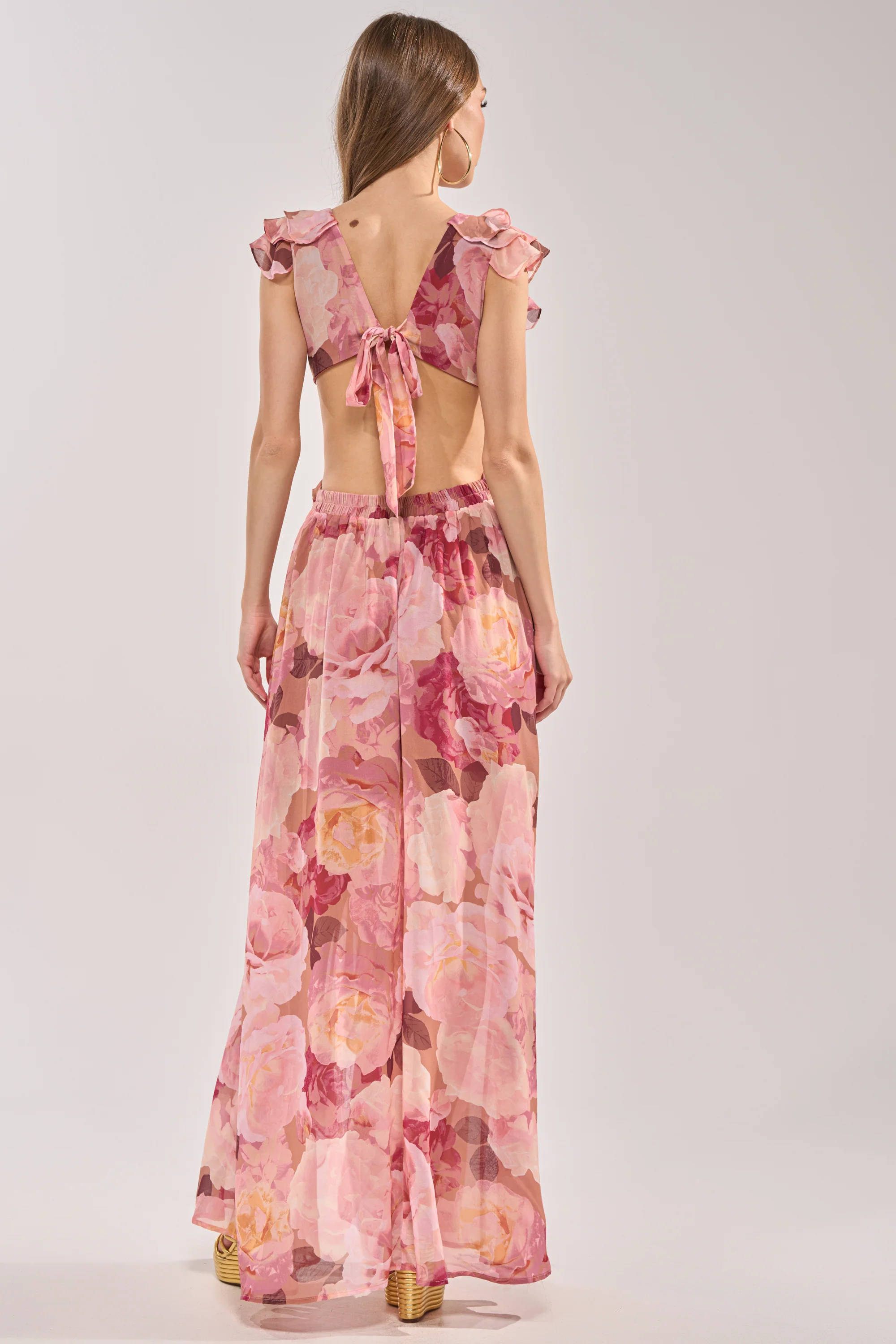 LOVE YOU LATER FLORAL MAXI DRESS - Image 5