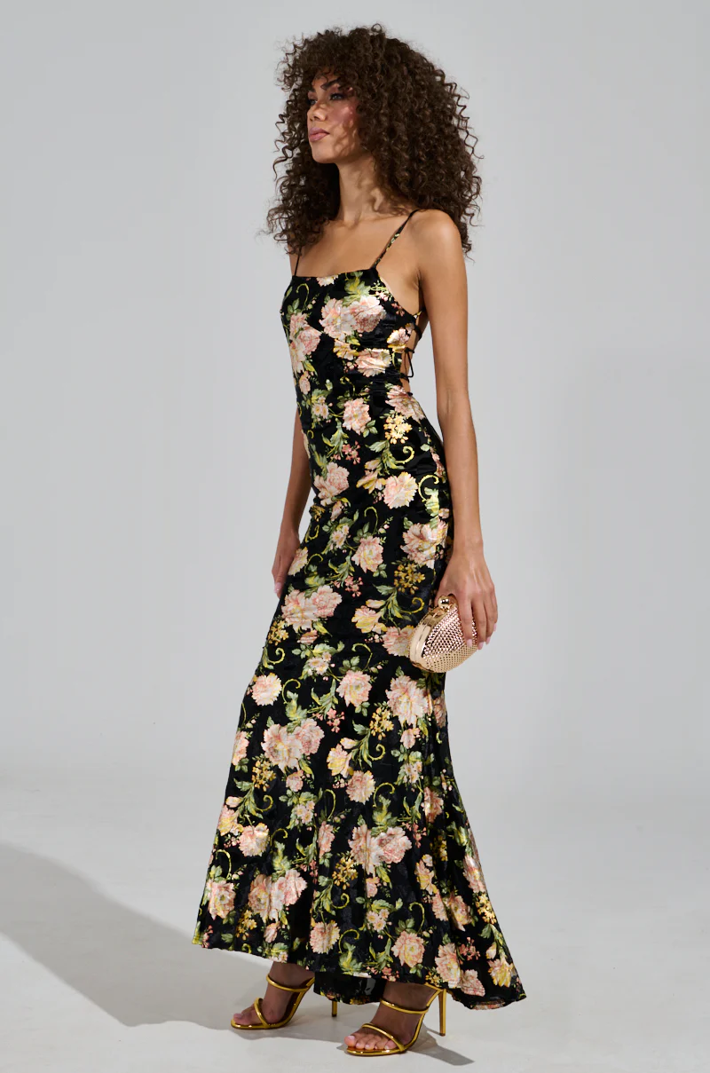 LOVE YOU MORE FLORAL MAXI DRESS - Image 3