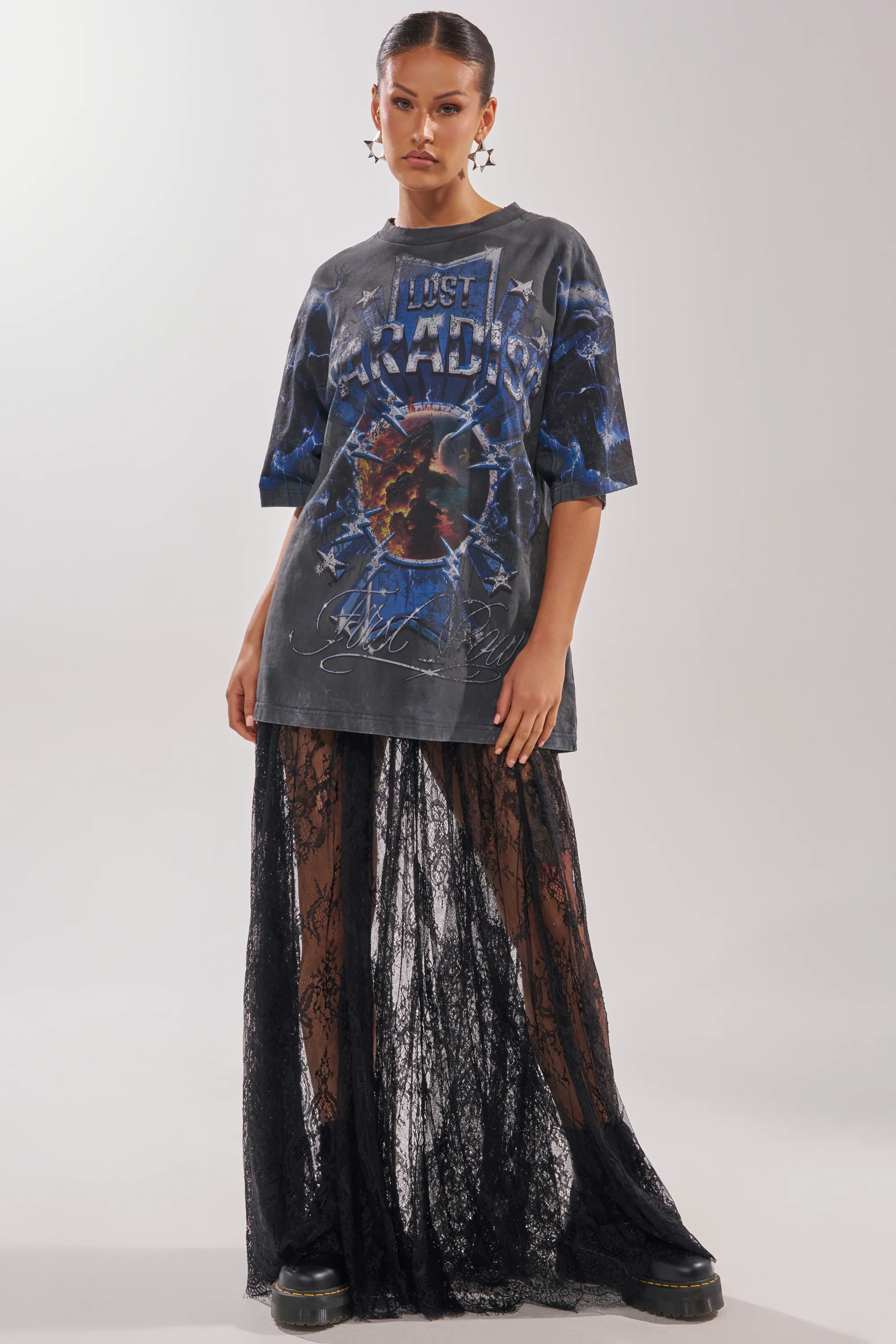 LOVELY DAYS LACE MAXI SKIRT - Image 5