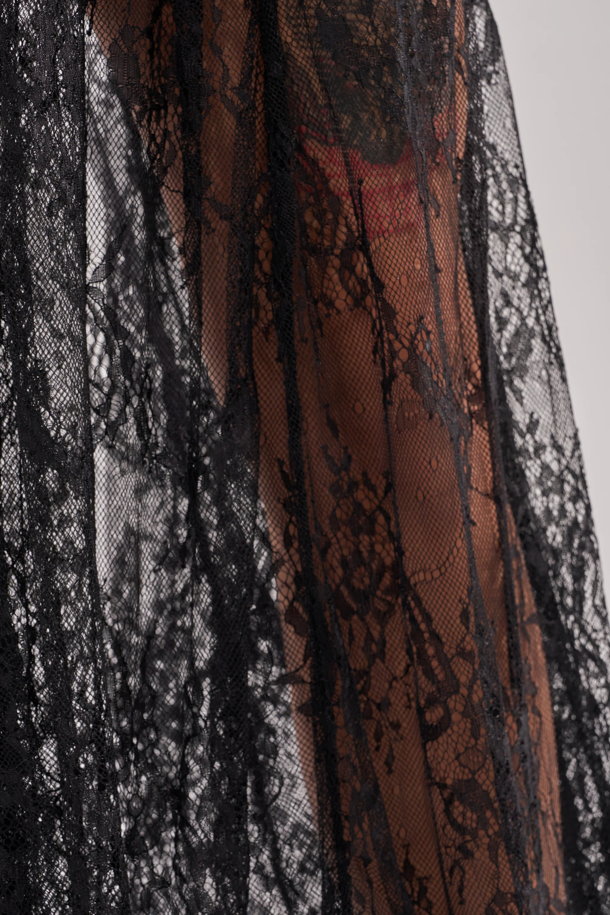 LOVELY DAYS LACE MAXI SKIRT - Image 9