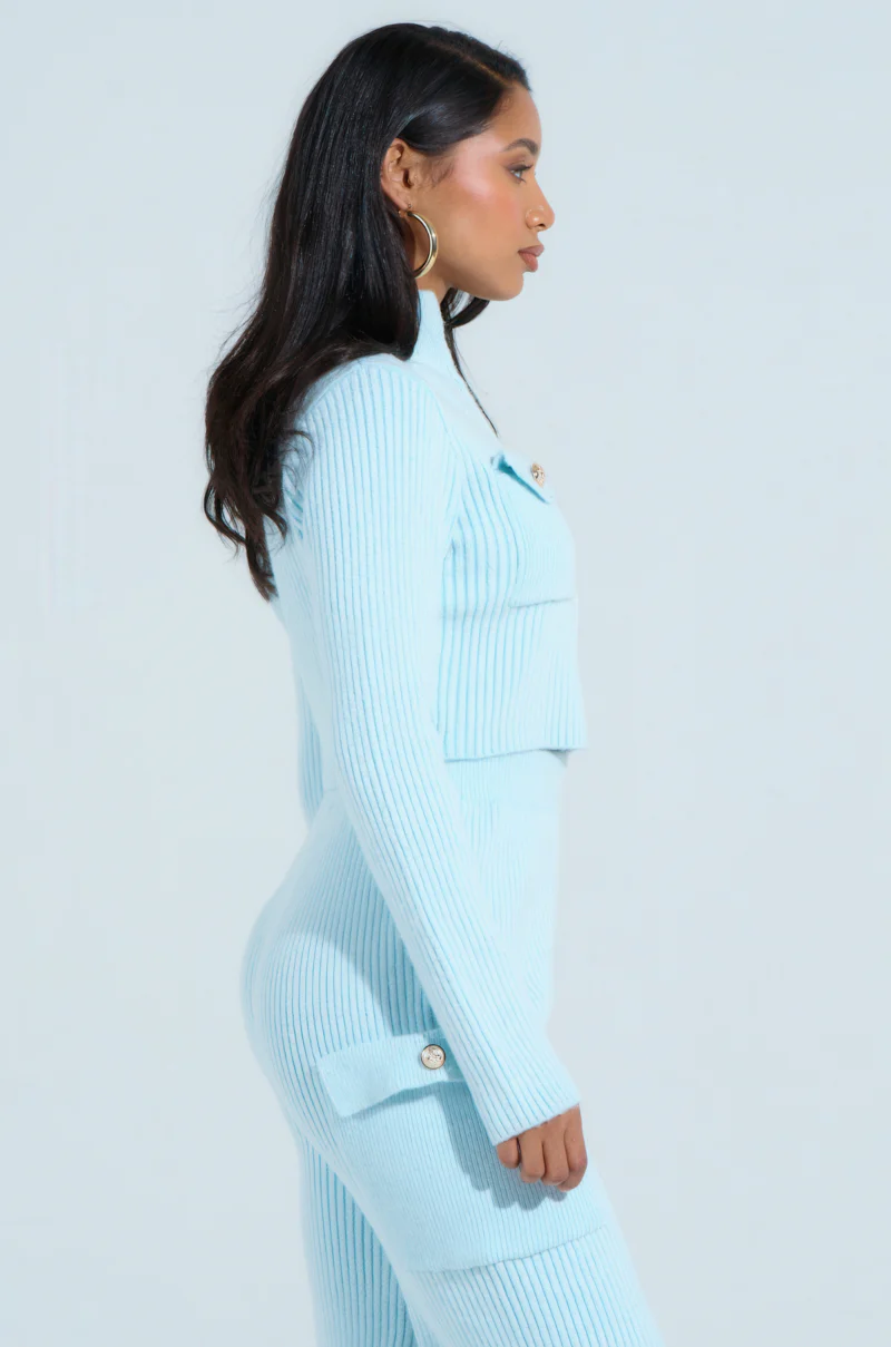 LUCY ZIP UP SWEATER - Image 3