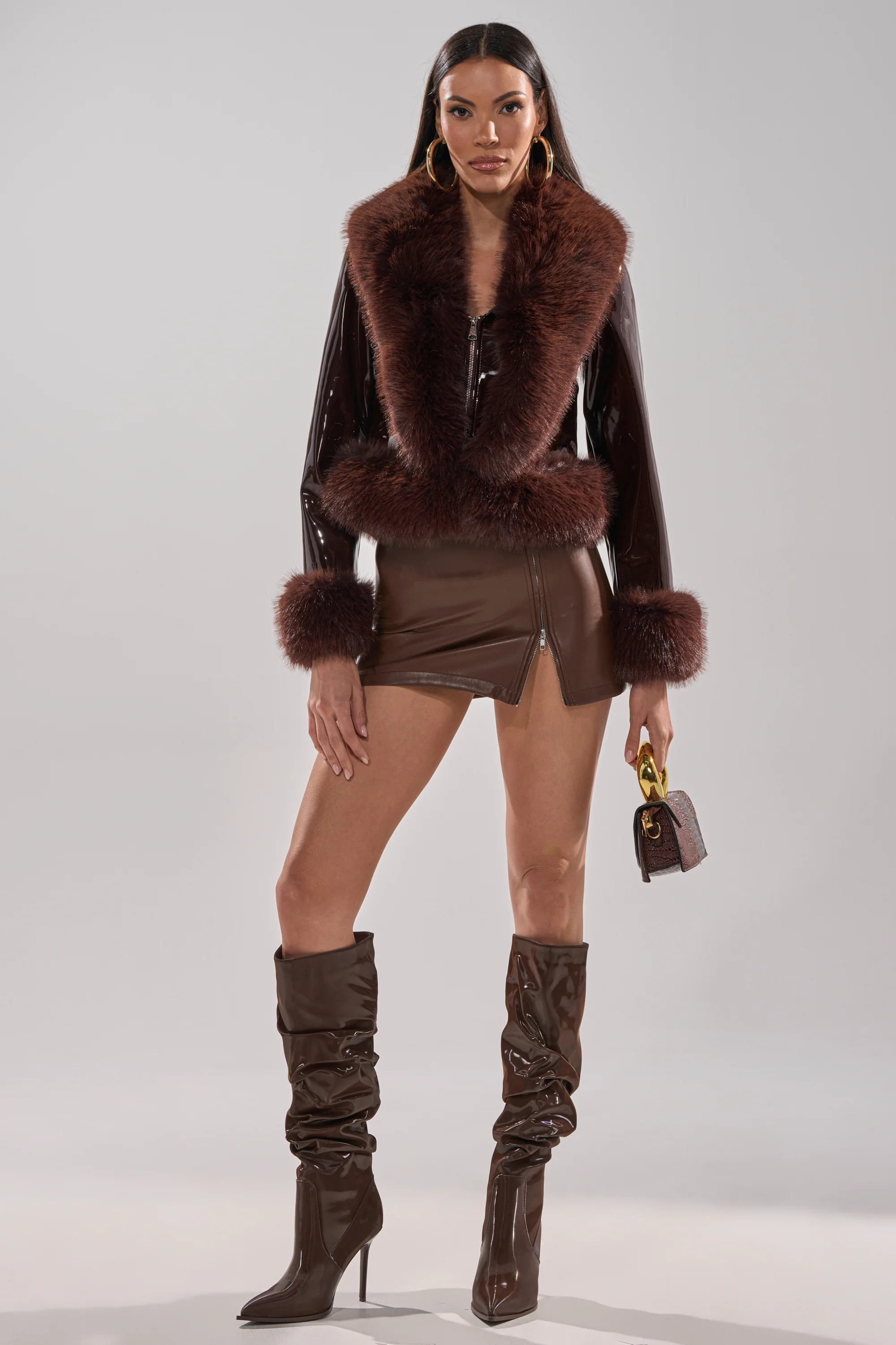 LUNNA FUR TRIM MOTO IN PATENT - Image 11