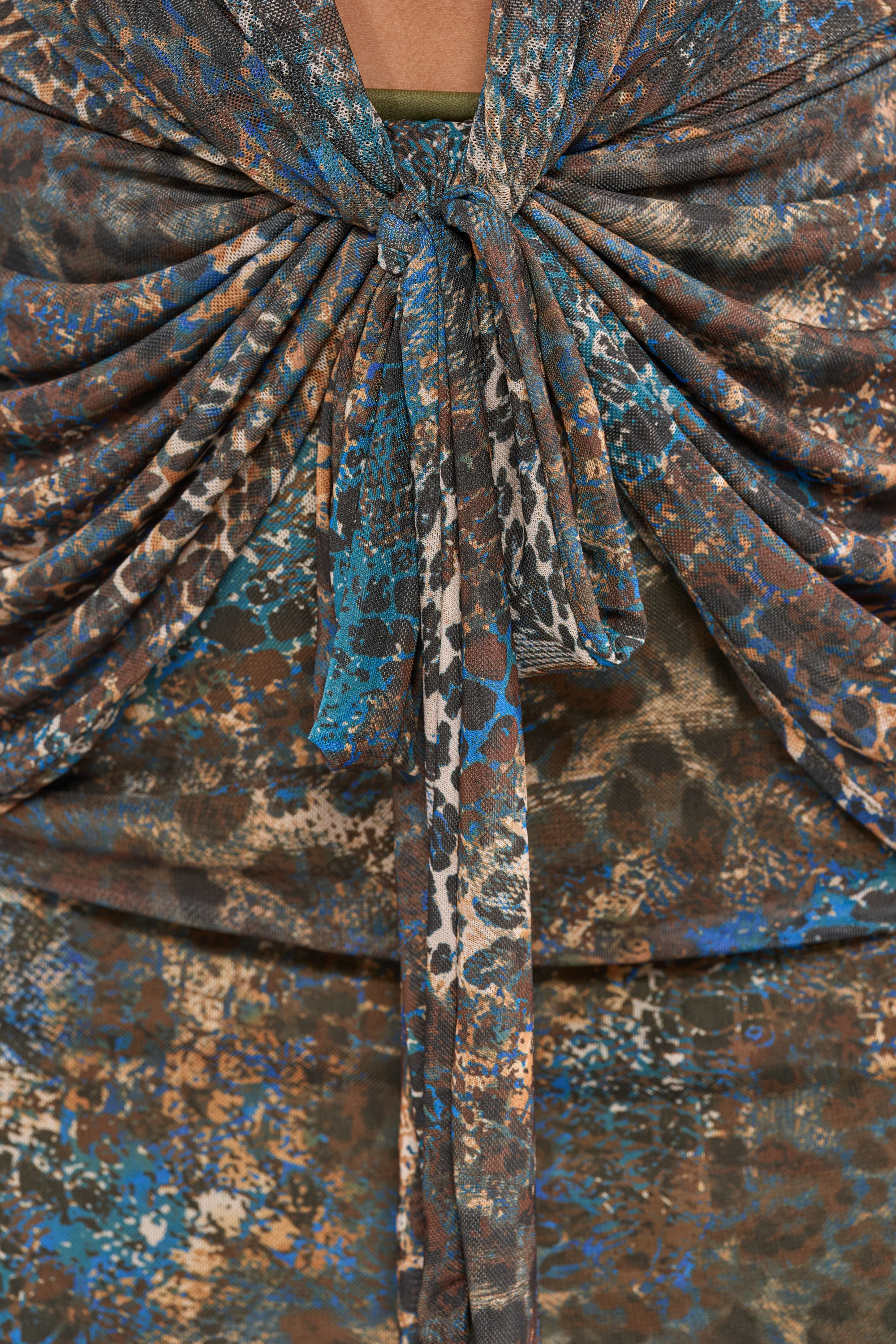 LUXURY PROBLEM CHEETAH MINI DRESS - Image 9